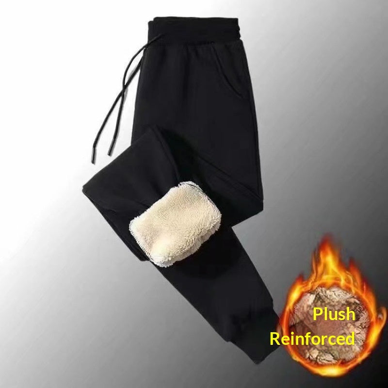 Mens Casual Loose-fitting Padded Jogger Sweatpants - Image 7