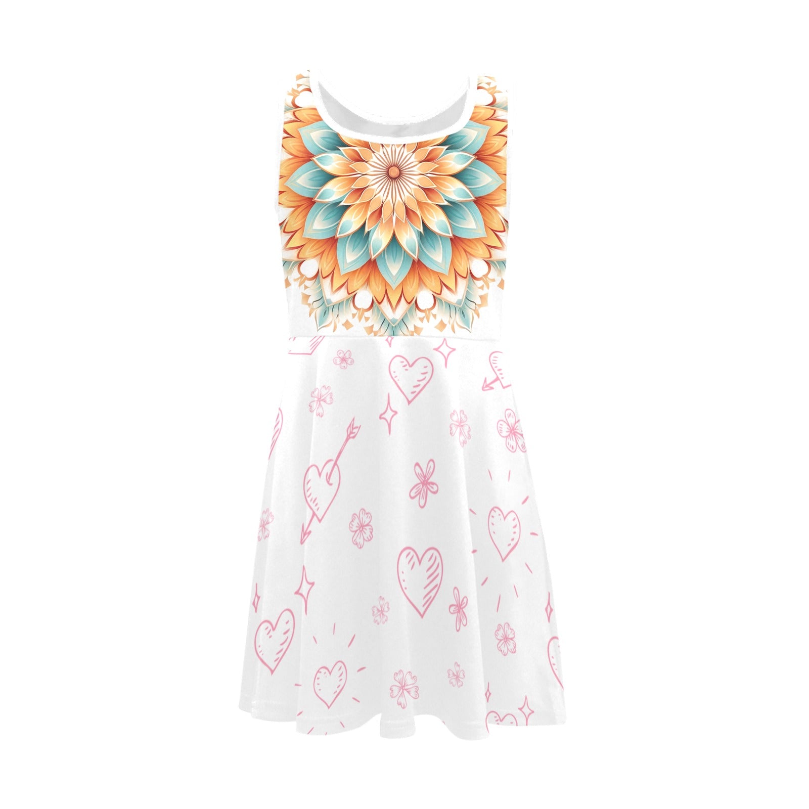 Girl's Sleeveless Sundress - Image 3