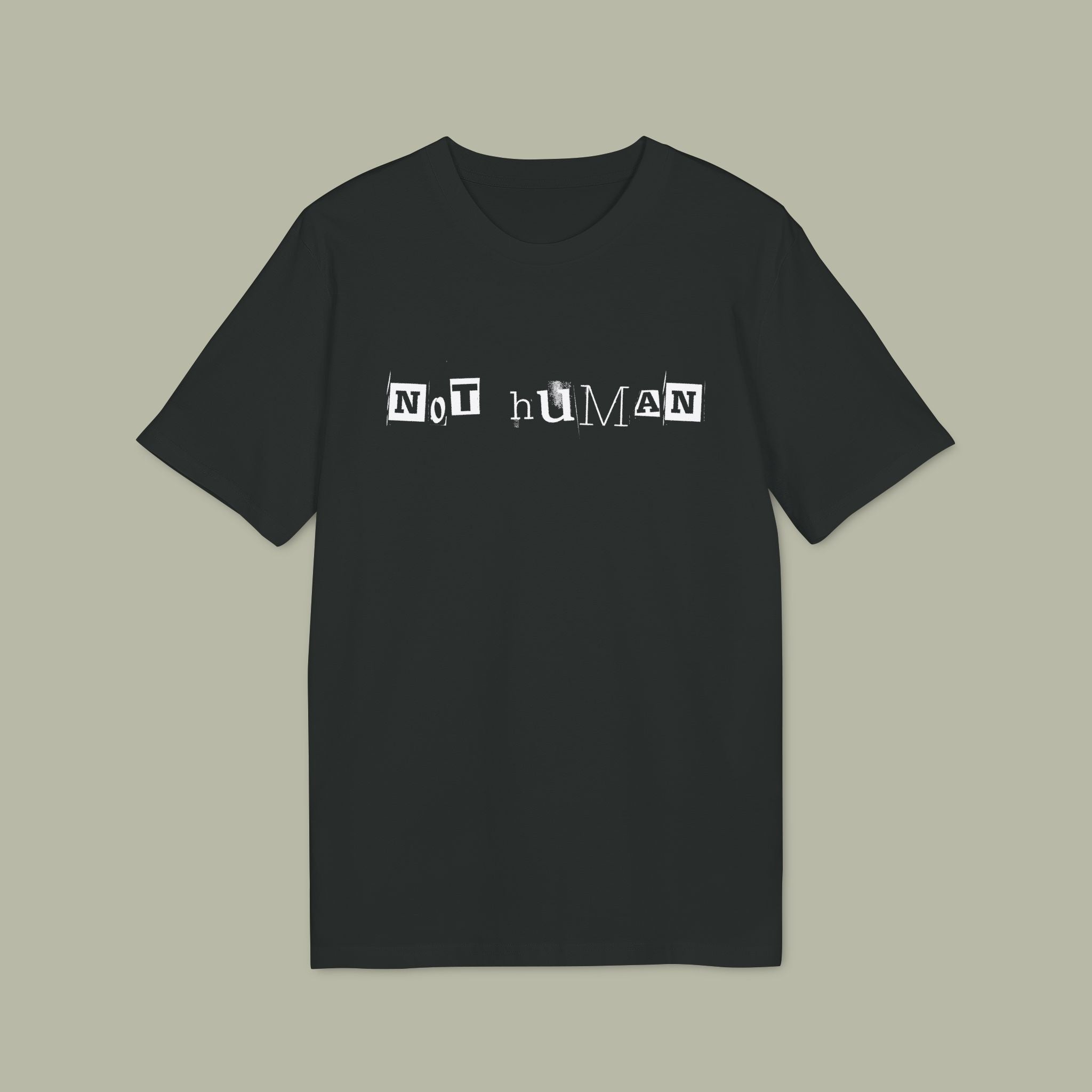 Not Human T-Shirt — 'BALIVENO' Graphic Crew Tee - Image 13