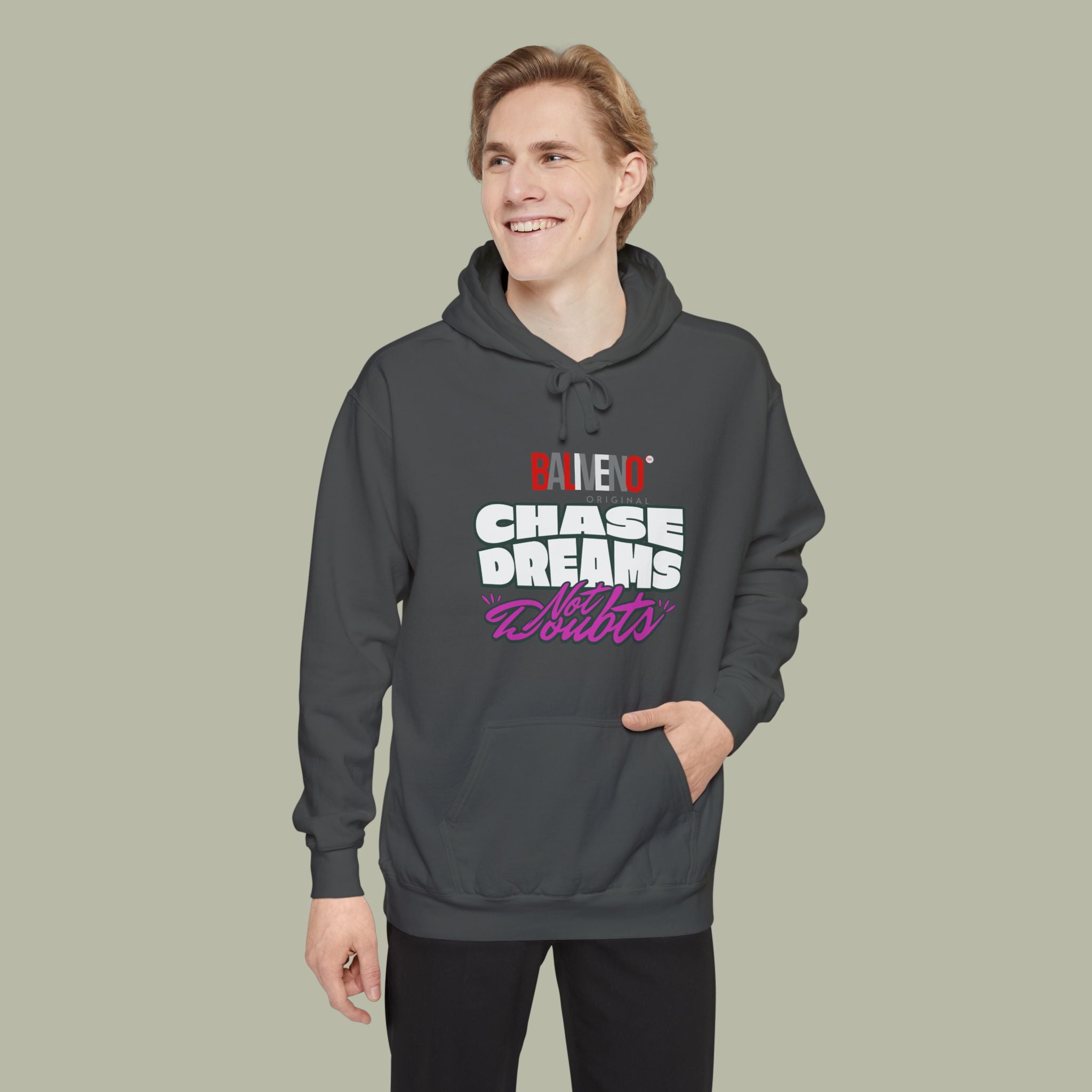 Hoodie — "Chase Dreams, Built" Motorcycle Graphic Pullover - Image 13