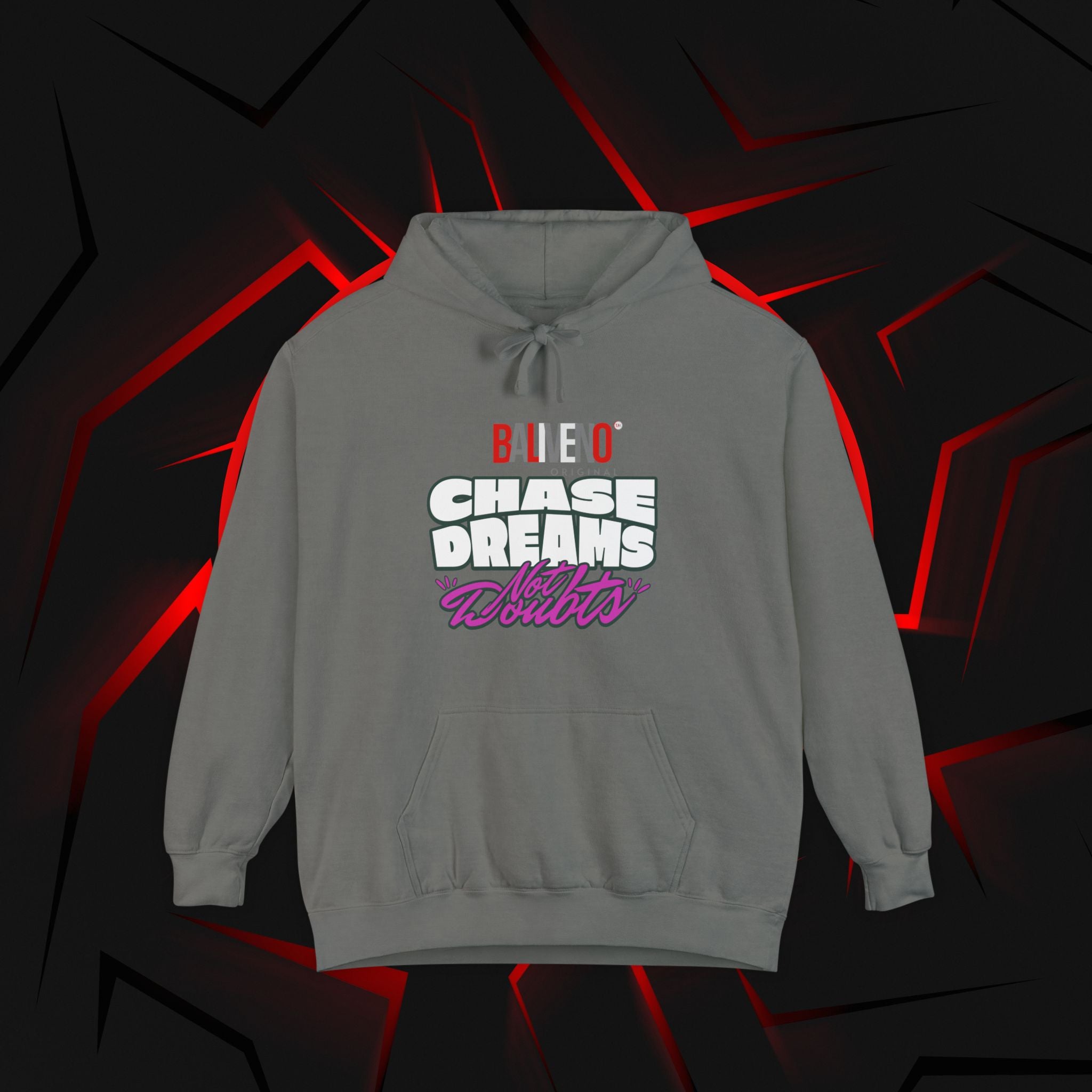 Hoodie — "Chase Dreams, Built" Motorcycle Graphic Pullover - Image 3