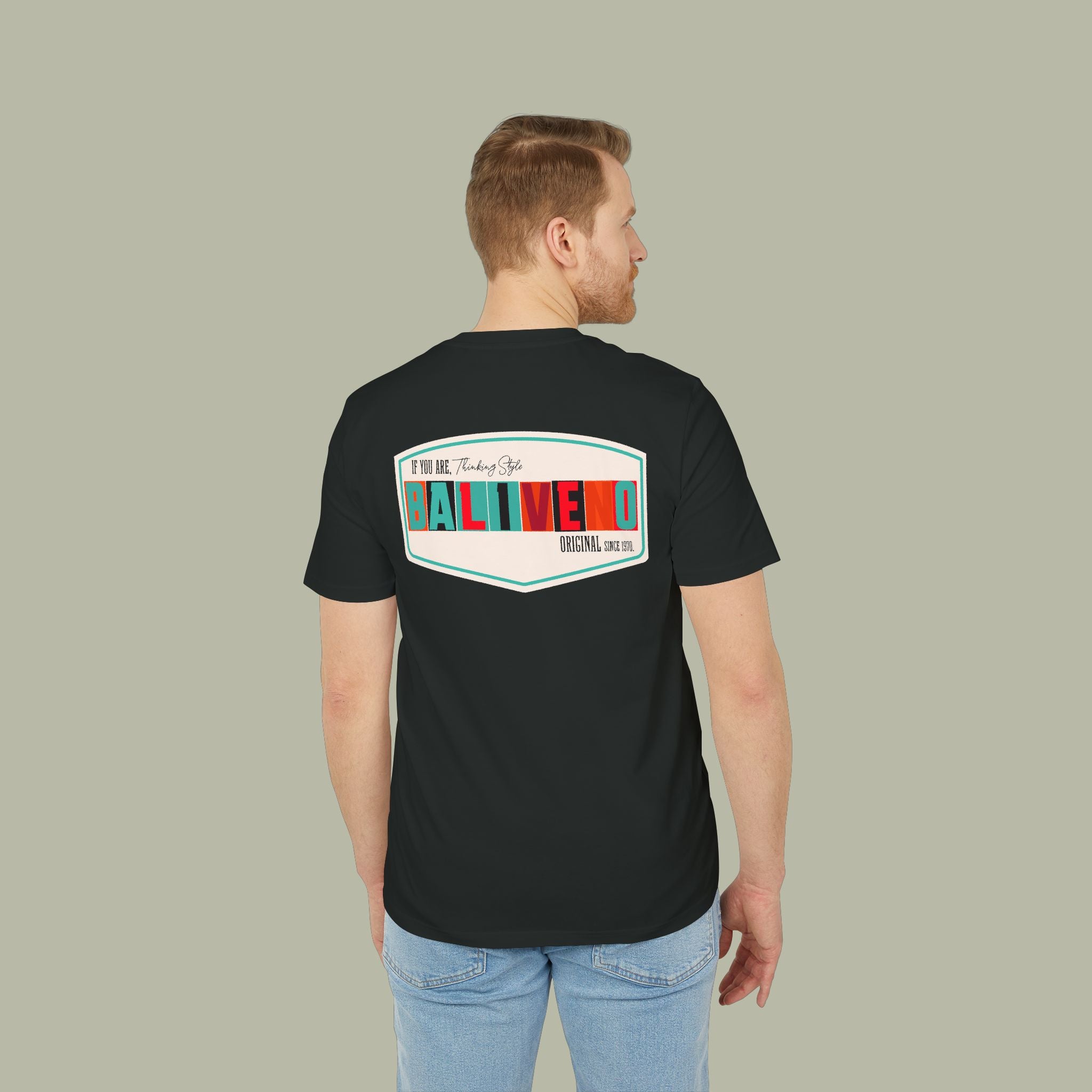 Not Human T-Shirt — 'BALIVENO' Graphic Crew Tee - Image 12