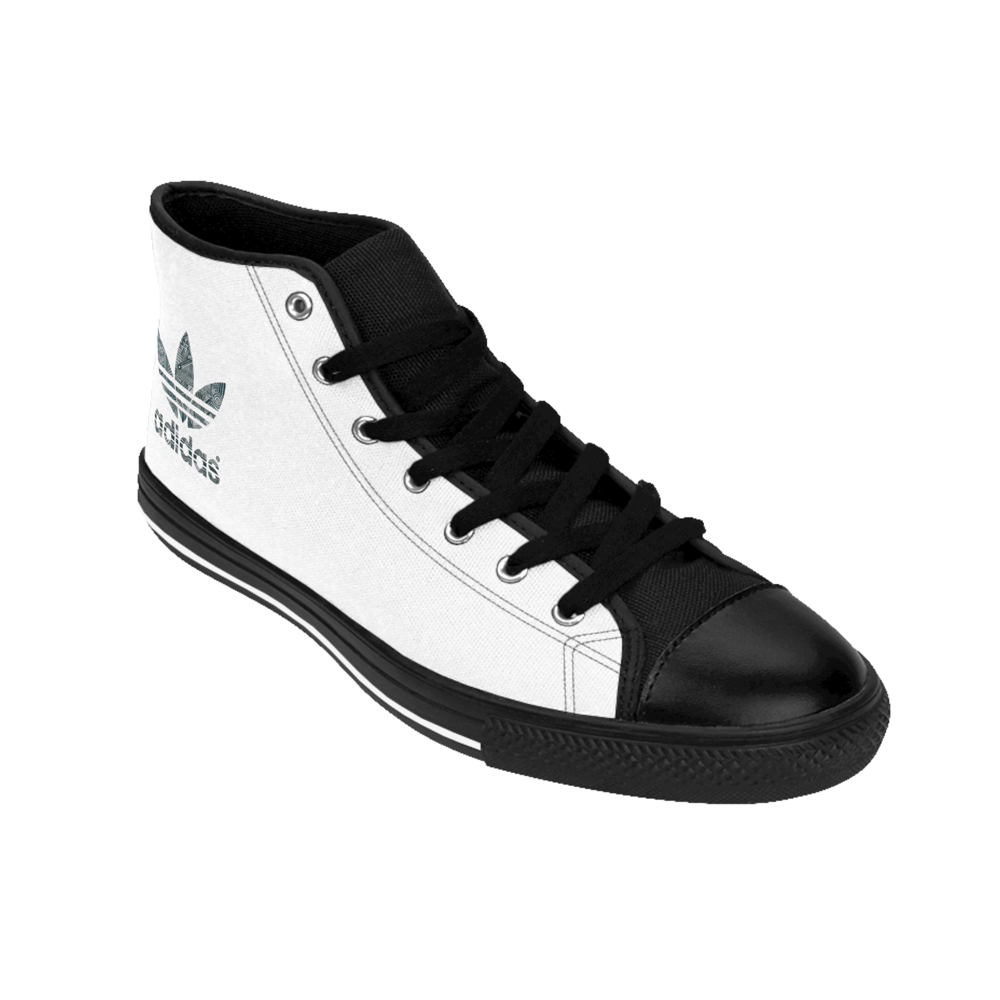 High-Top Adidas Canvas Sneakers — Retro Adidas Skate Shoes - Image 5