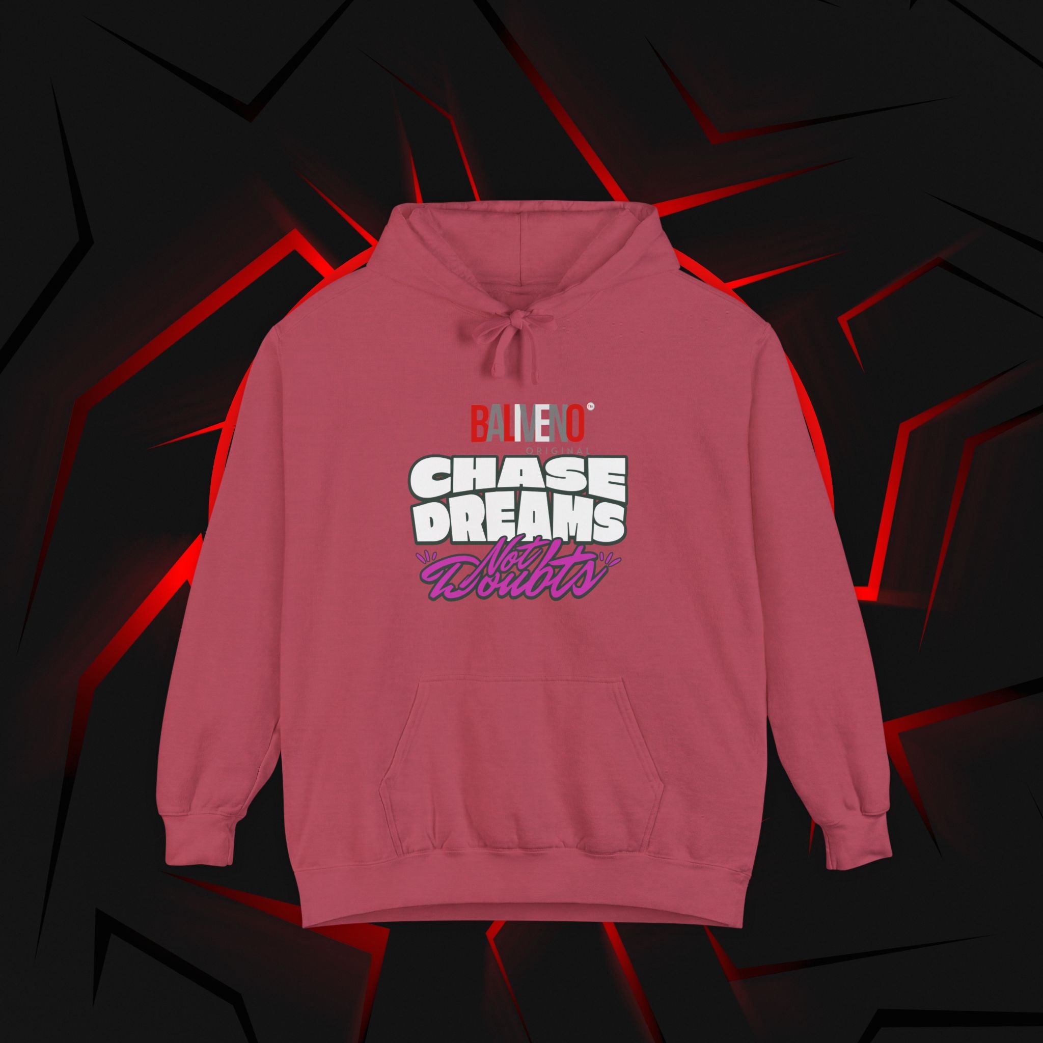 Hoodie — "Chase Dreams, Built" Motorcycle Graphic Pullover - Image 8