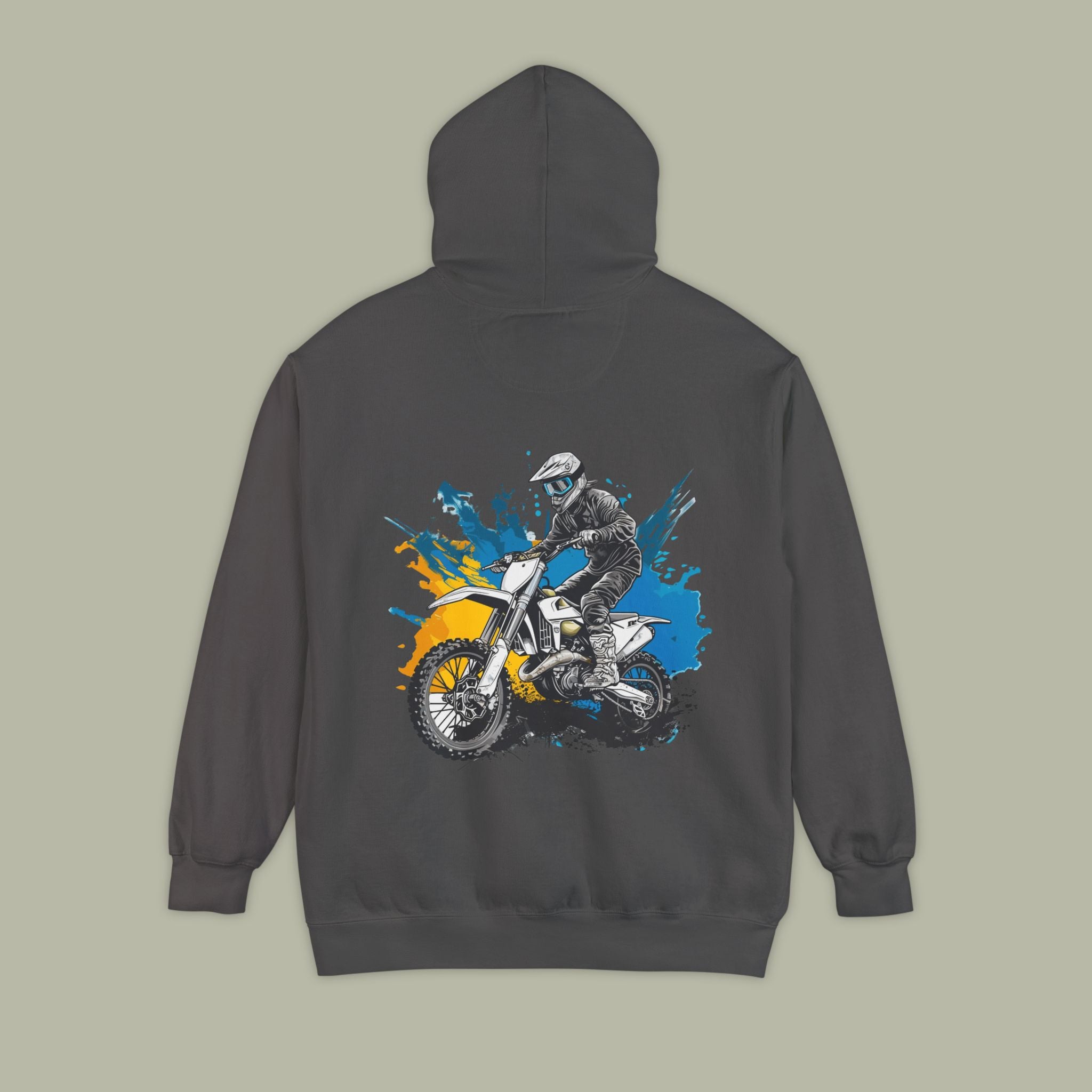 Hoodie — "Chase Dreams, Built" Motorcycle Graphic Pullover - Image 12