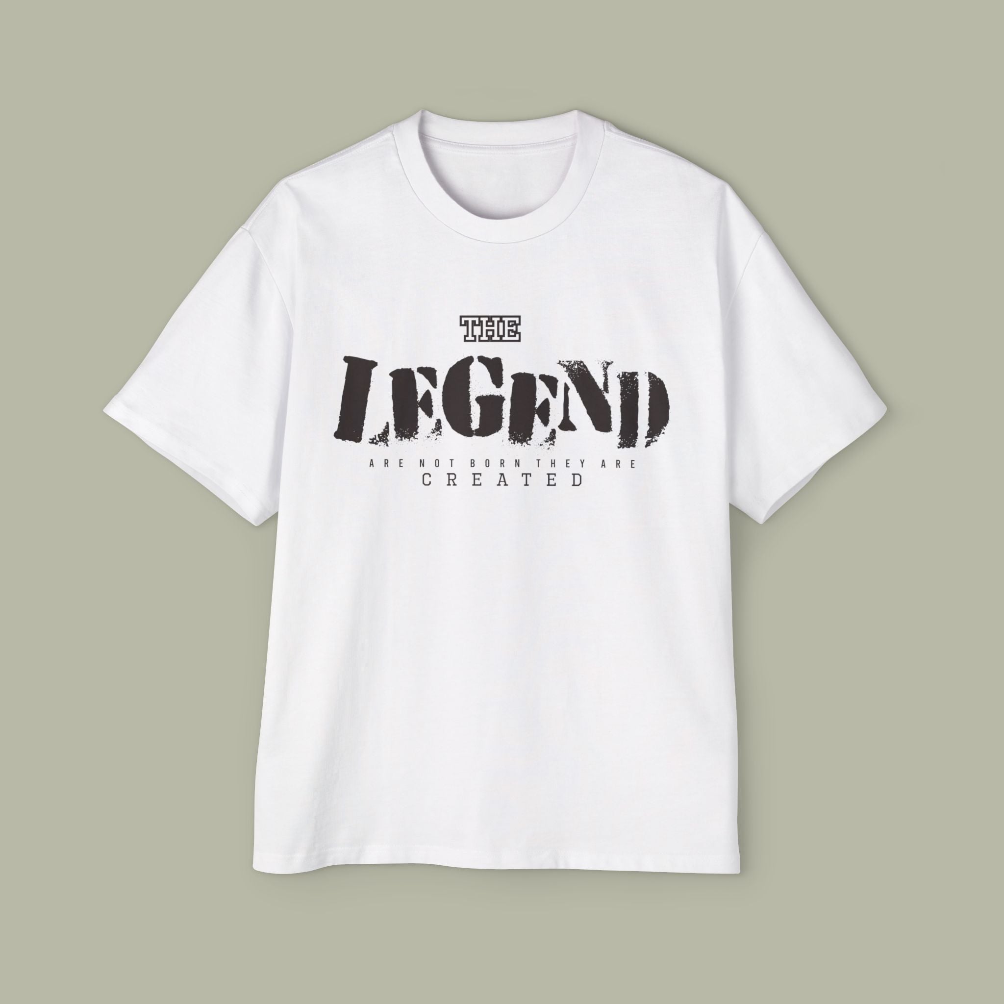The Legend Graphic Tee — "The Legend" Men's Oversized T‑Shirt