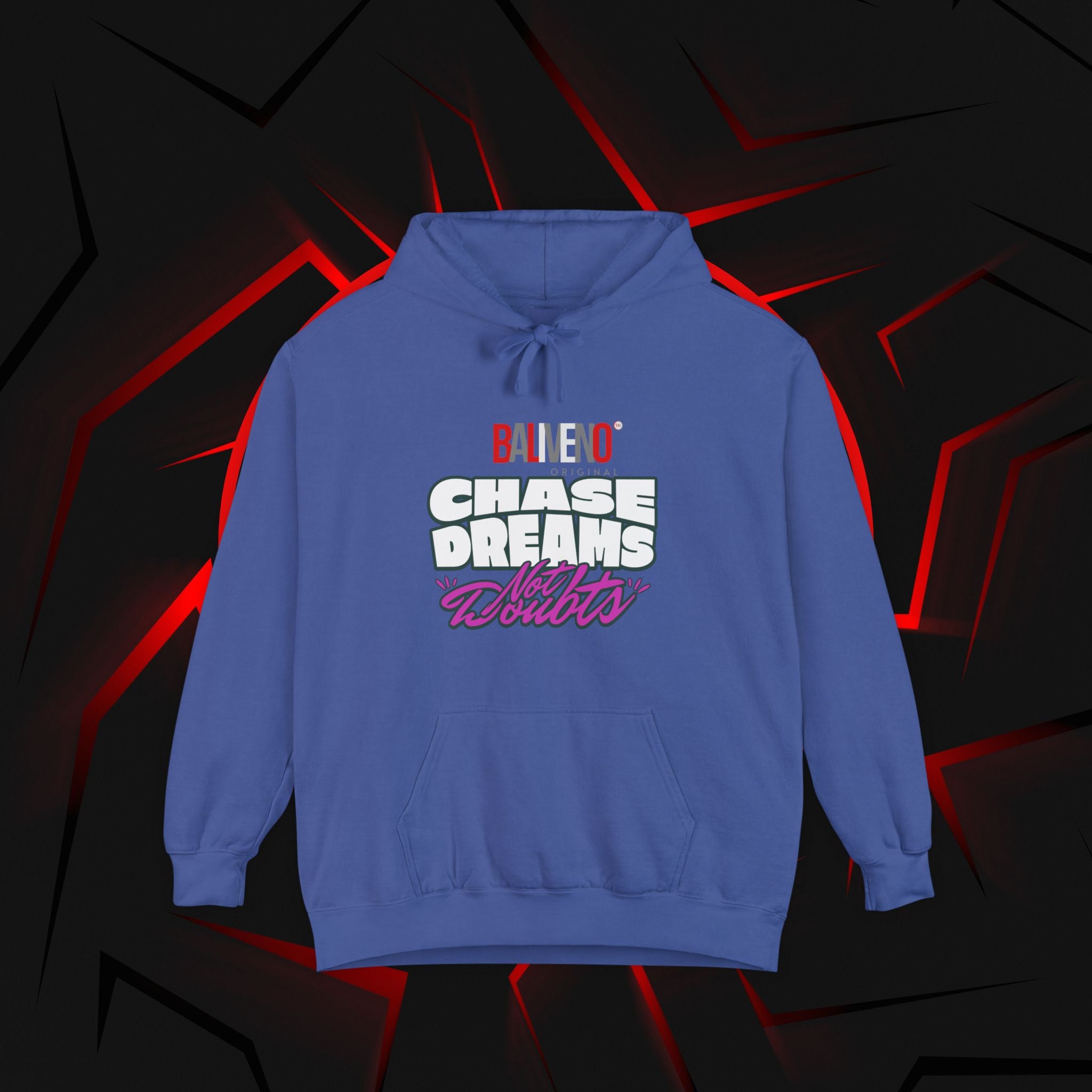 Hoodie — "Chase Dreams, Built" Motorcycle Graphic Pullover - Image 5