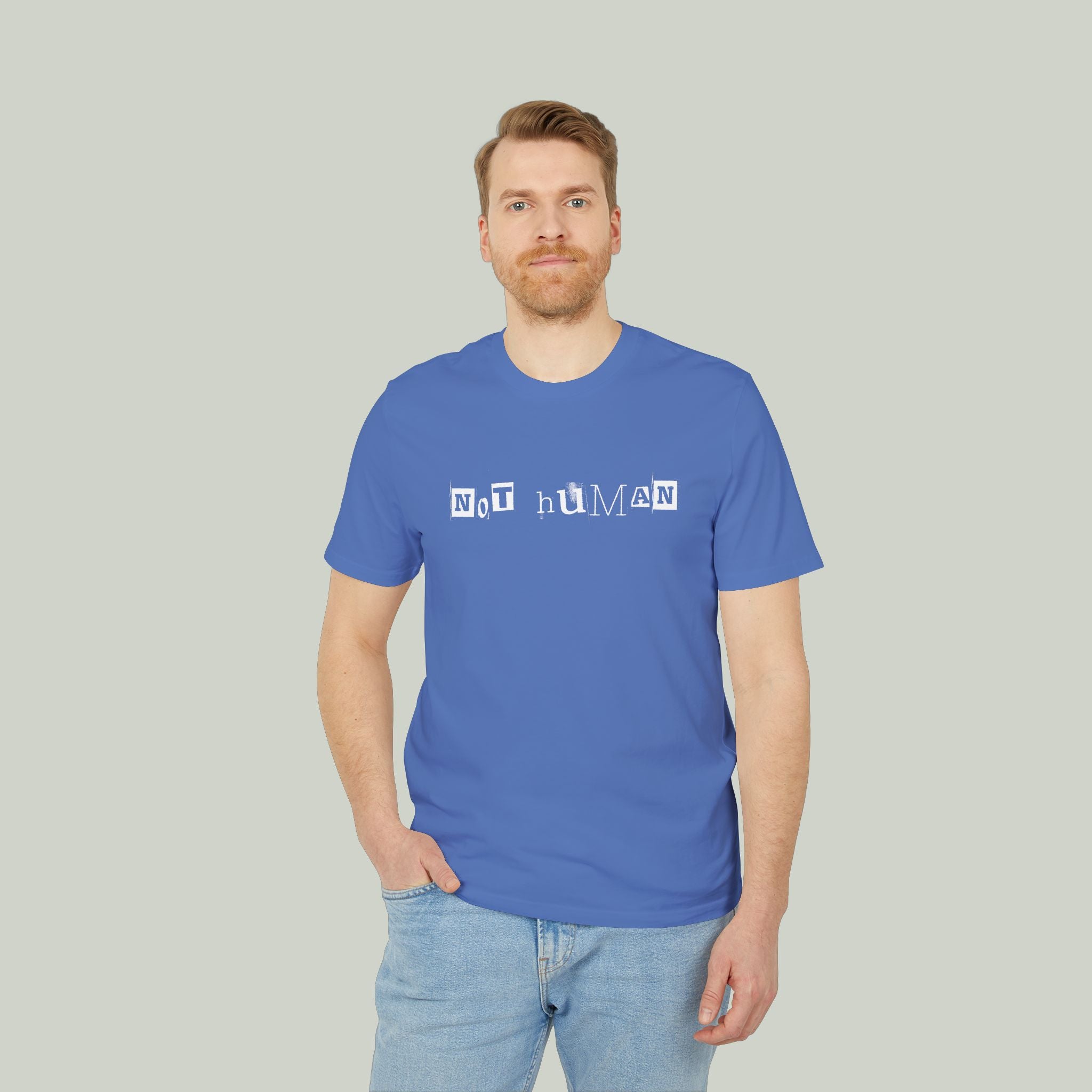 Not Human T-Shirt — 'BALIVENO' Graphic Crew Tee - Image 6