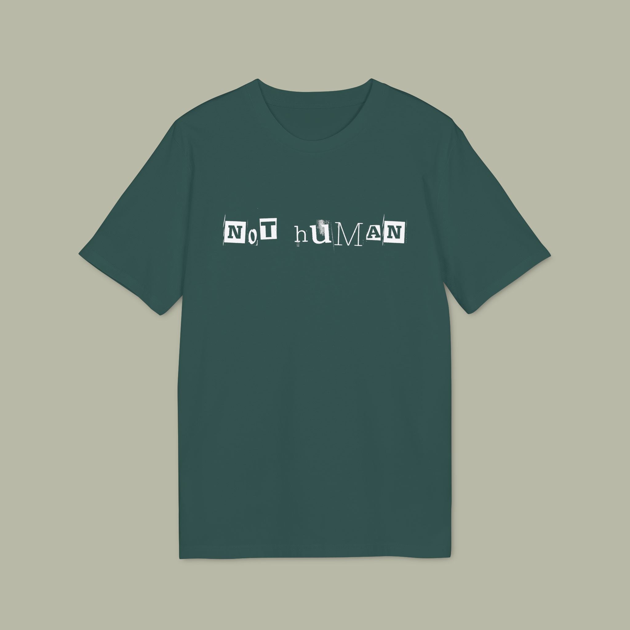 Not Human T-Shirt — 'BALIVENO' Graphic Crew Tee - Image 19