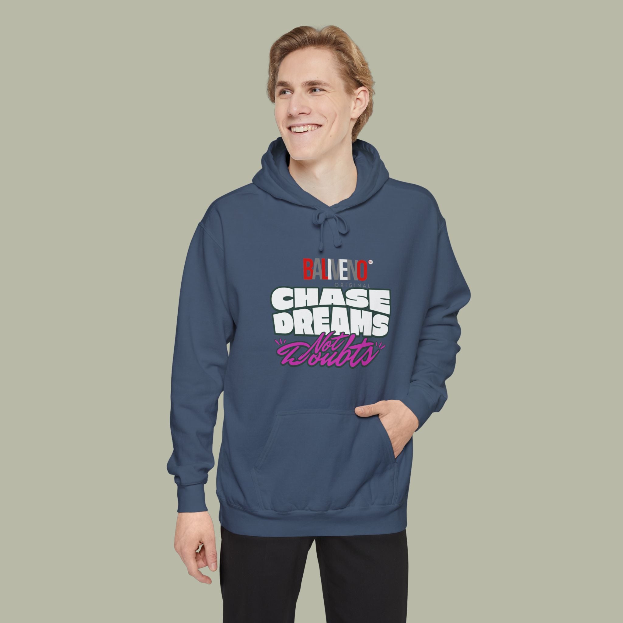 Hoodie — "Chase Dreams, Built" Motorcycle Graphic Pullover - Image 25