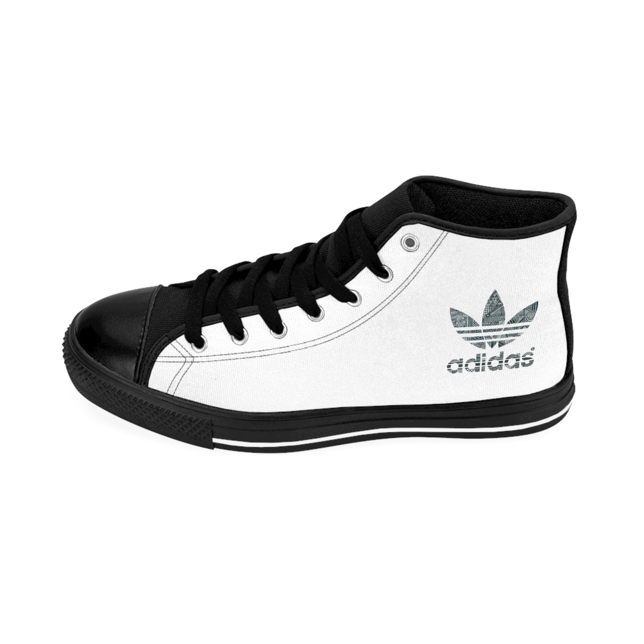 High-Top Adidas Canvas Sneakers — Retro Adidas Skate Shoes - Image 3