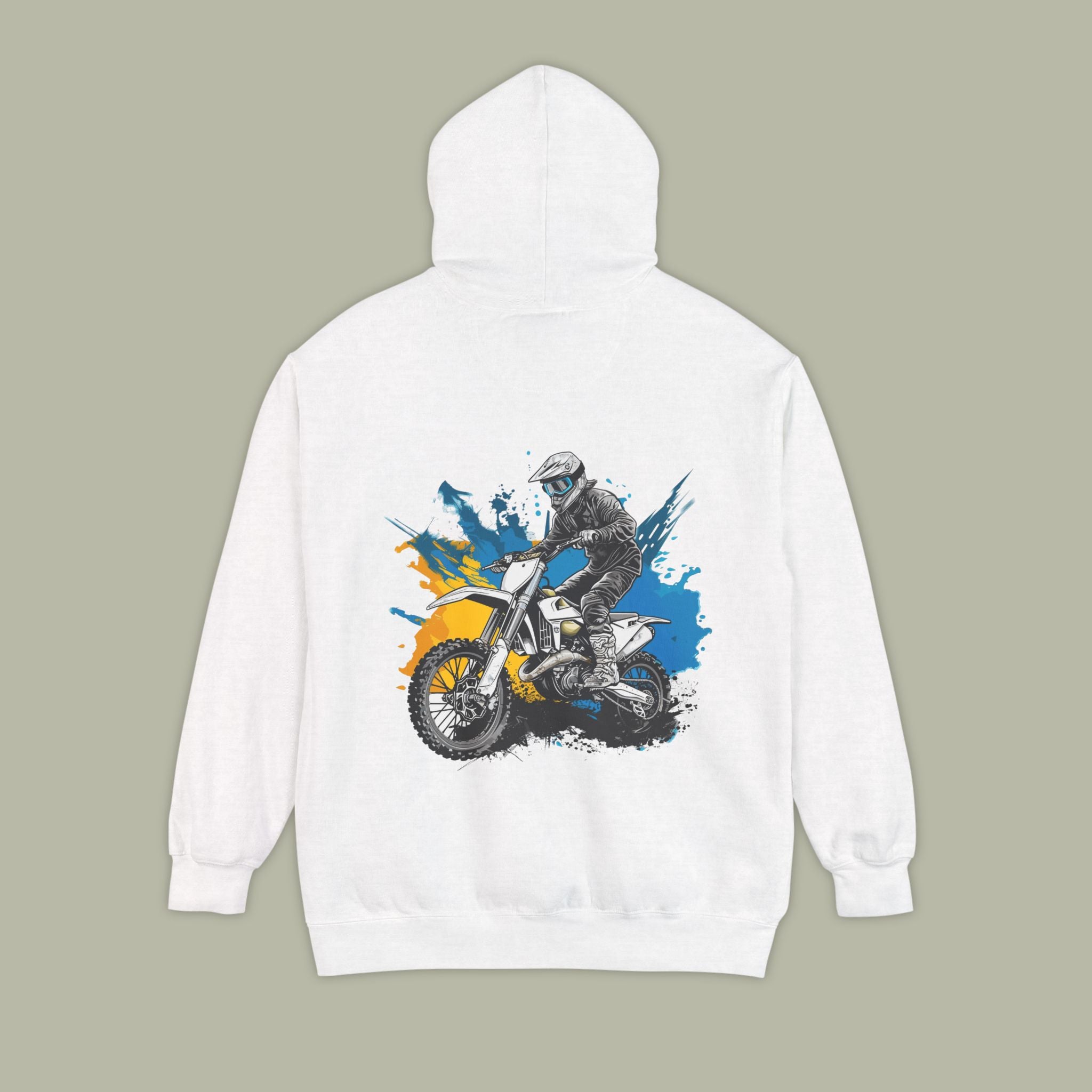 Hoodie — "Chase Dreams, Built" Motorcycle Graphic Pullover - Image 9