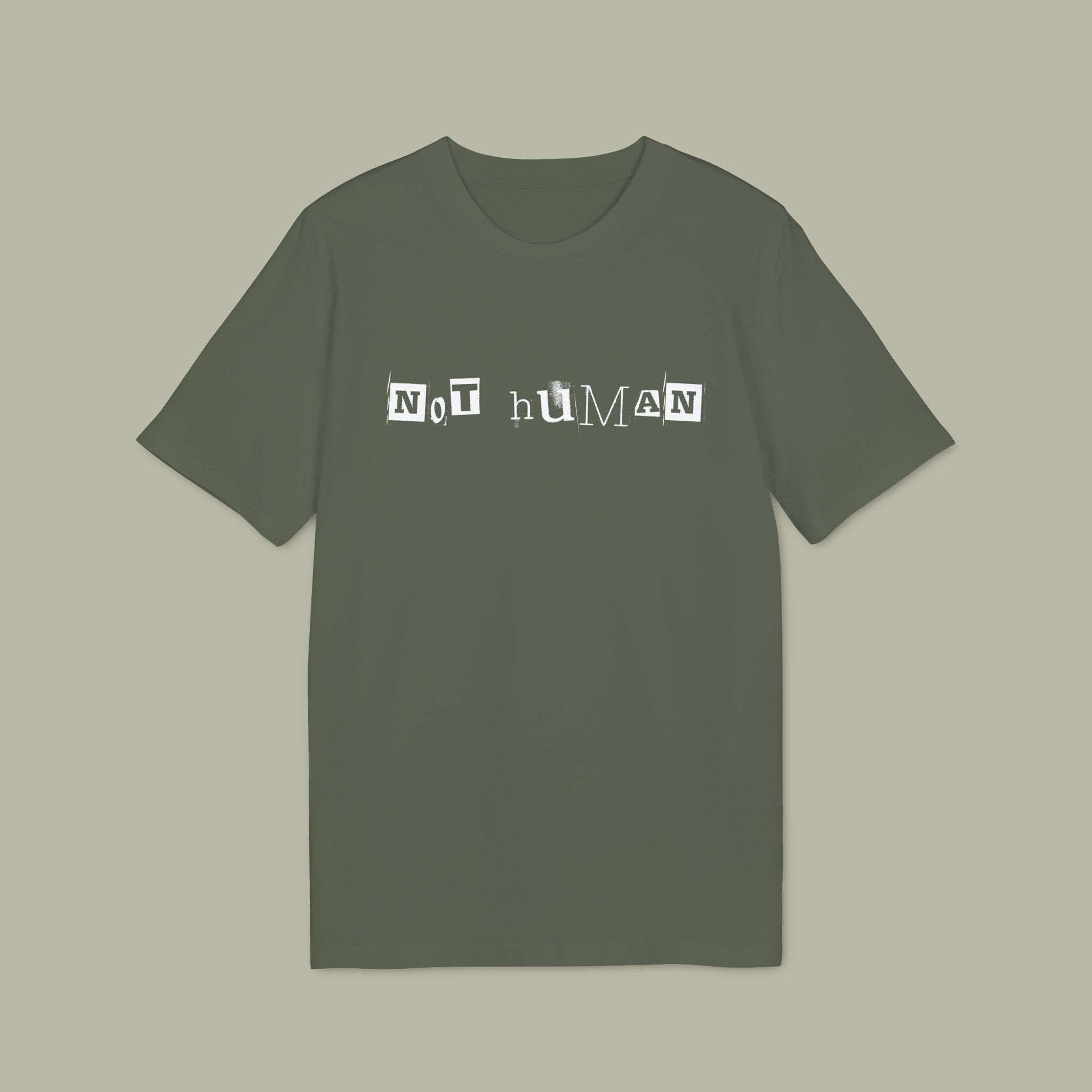 Not Human T-Shirt — 'BALIVENO' Graphic Crew Tee - Image 11