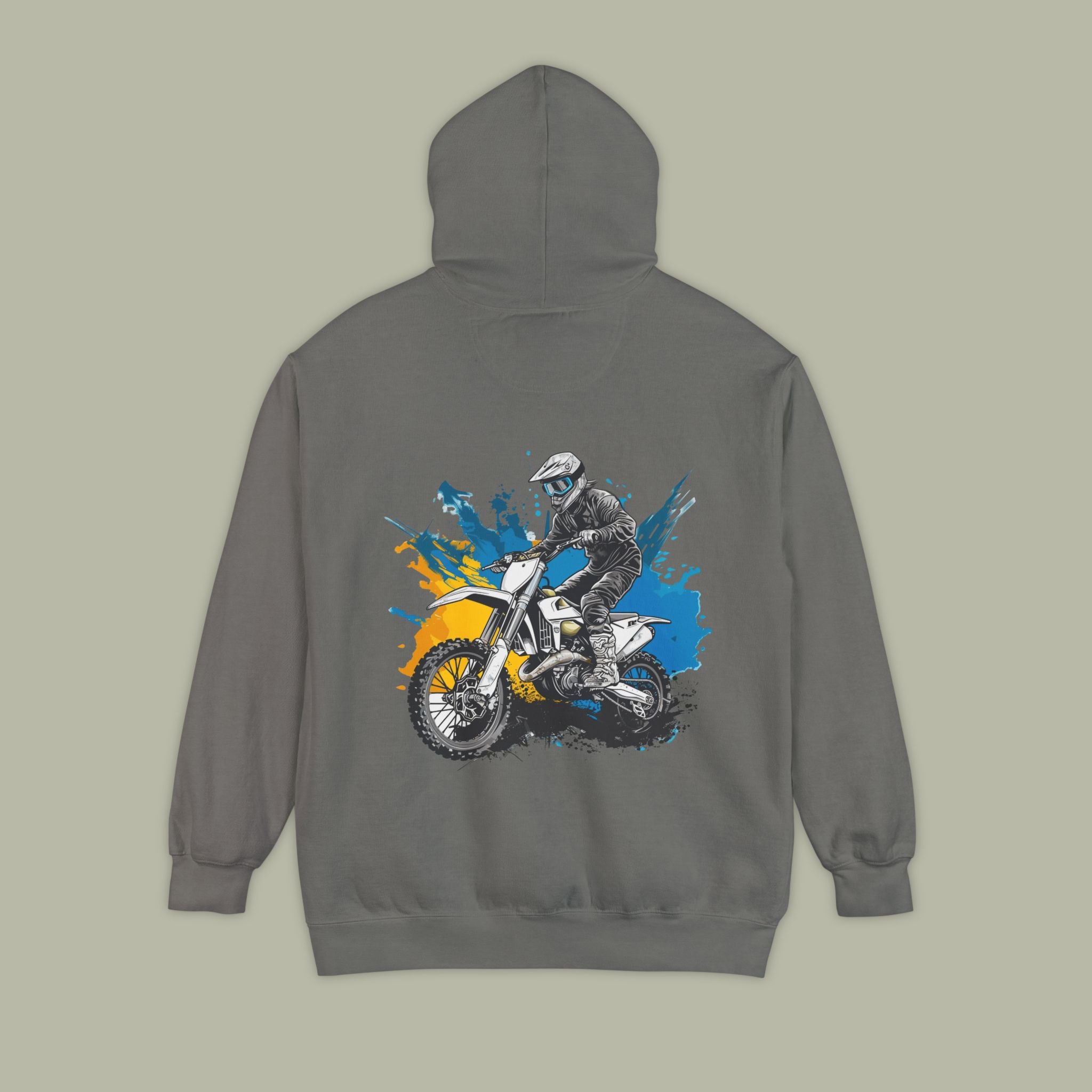 Hoodie — "Chase Dreams, Built" Motorcycle Graphic Pullover - Image 15