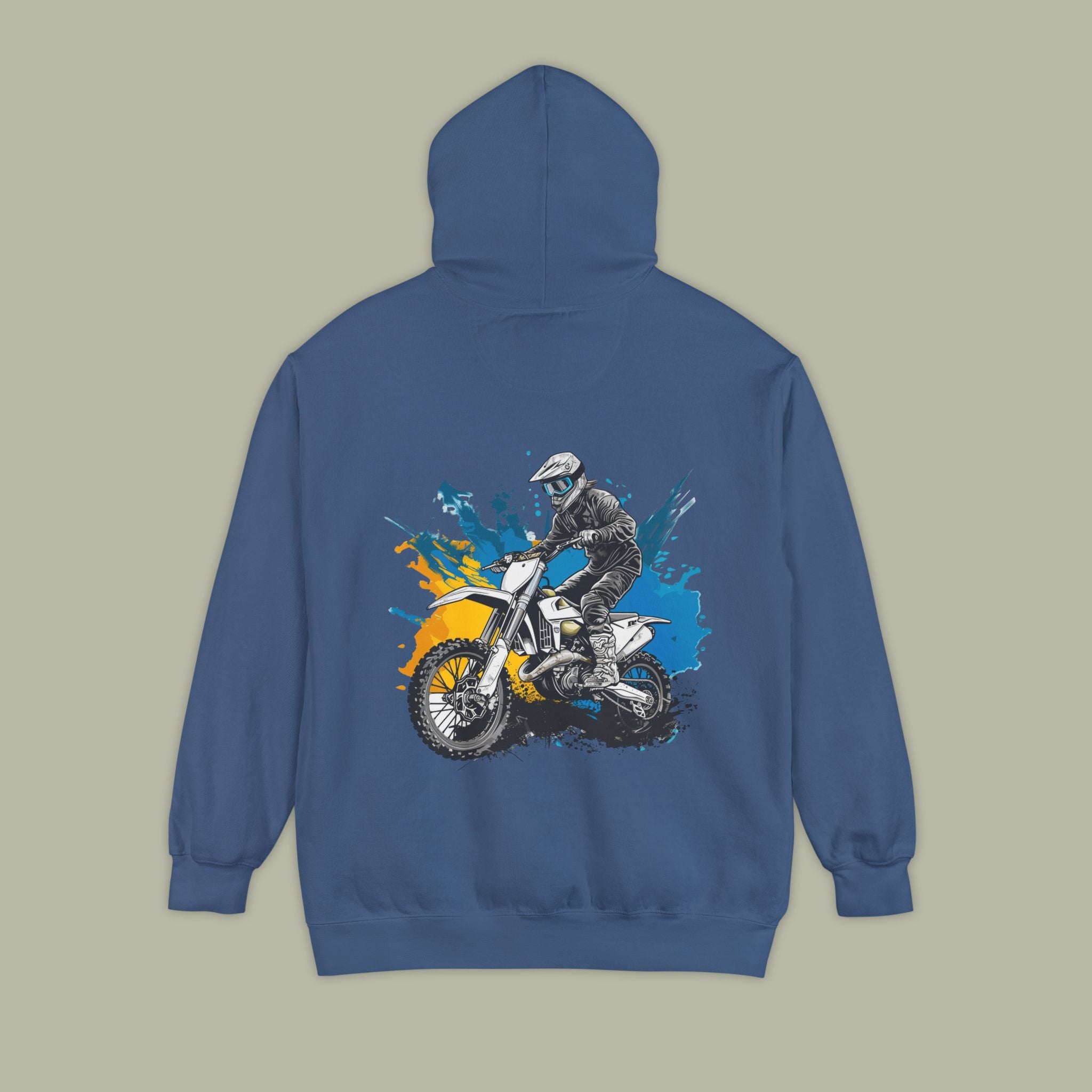 Hoodie — "Chase Dreams, Built" Motorcycle Graphic Pullover - Image 27