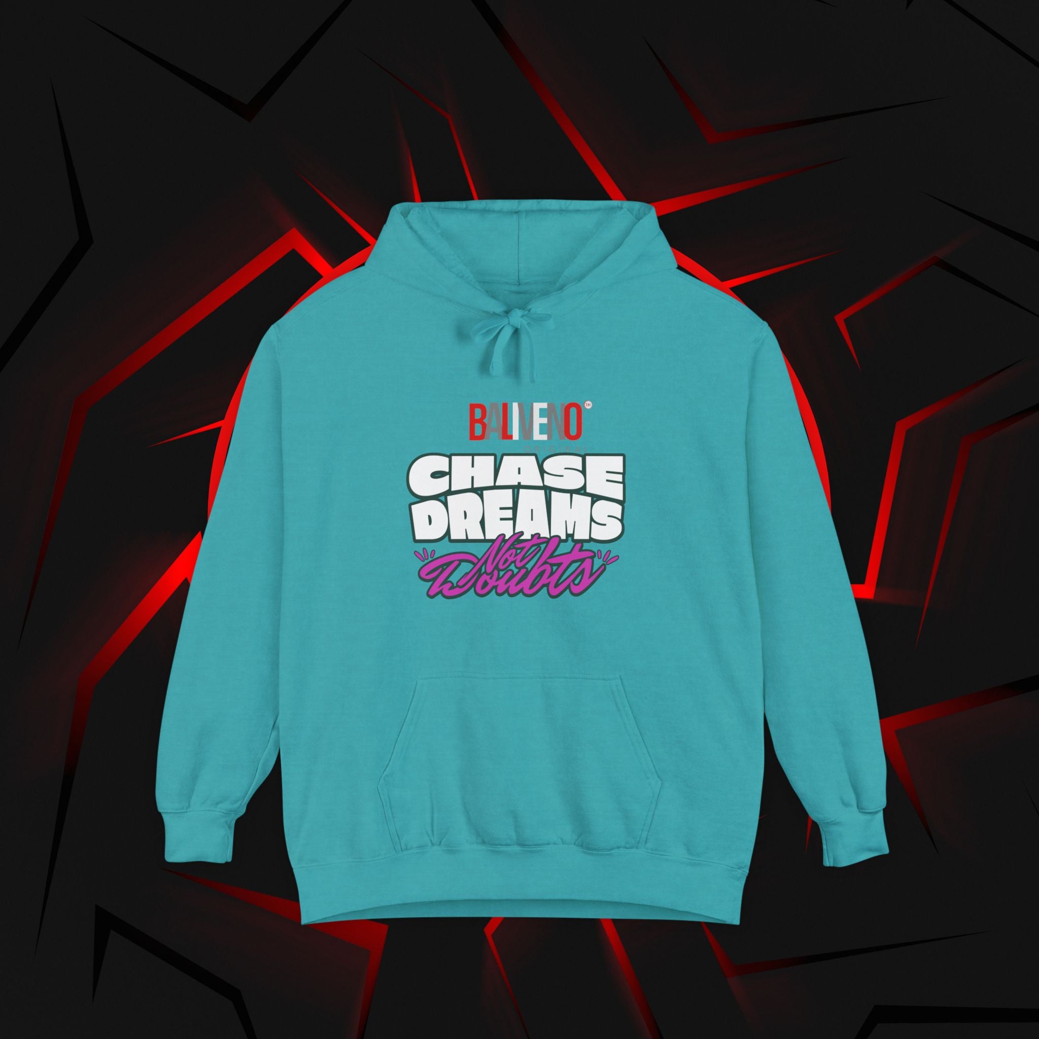 Hoodie — "Chase Dreams, Built" Motorcycle Graphic Pullover - Image 4