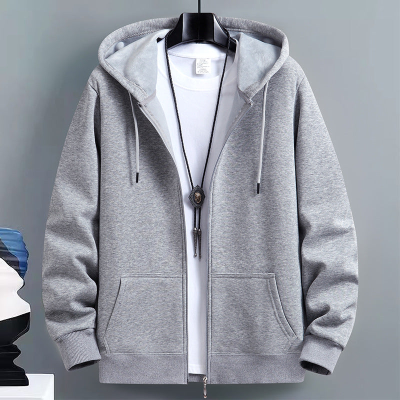Mens Loose-Fit Hooded Cardigan Sweater For FallWinter - Image 5