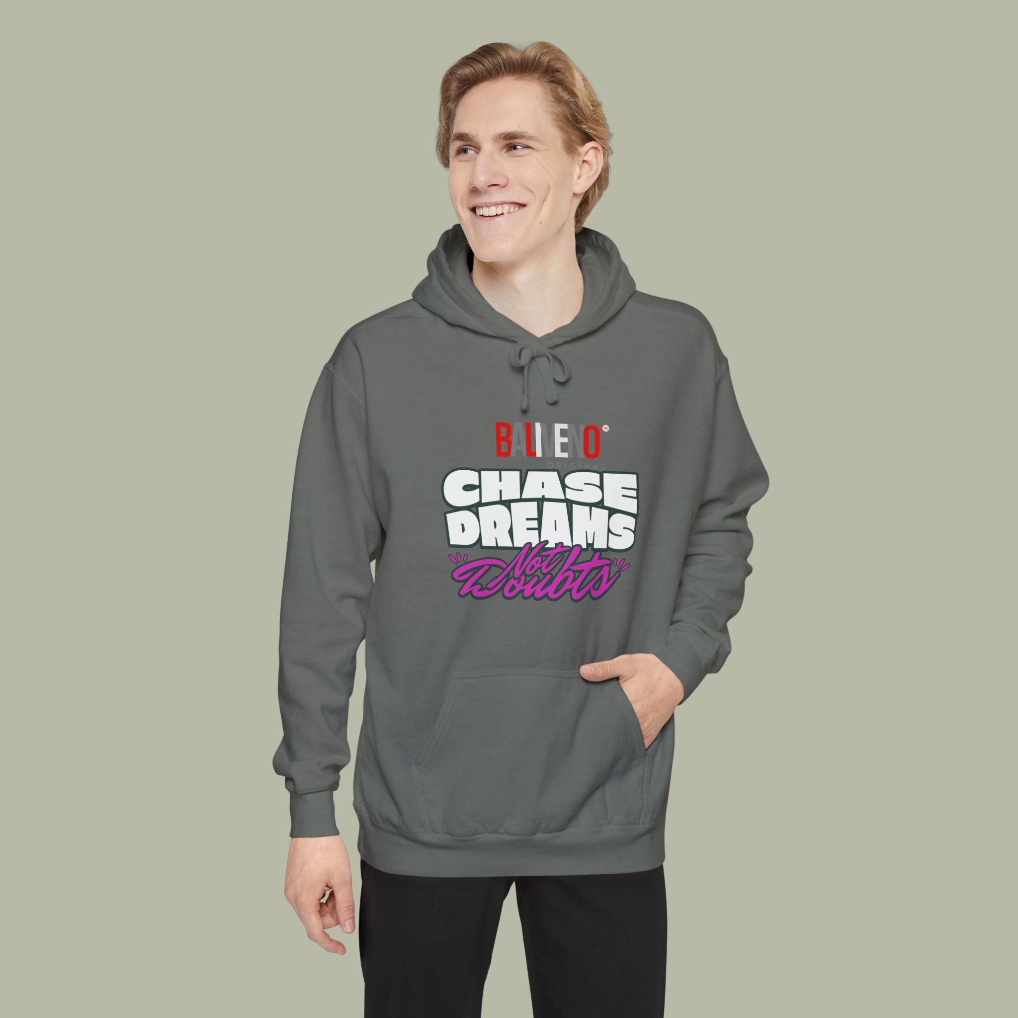 Hoodie — "Chase Dreams, Built" Motorcycle Graphic Pullover - Image 16