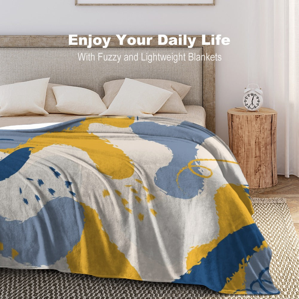Super Soft Flannel Blanket Multiple Sizes - Image 4