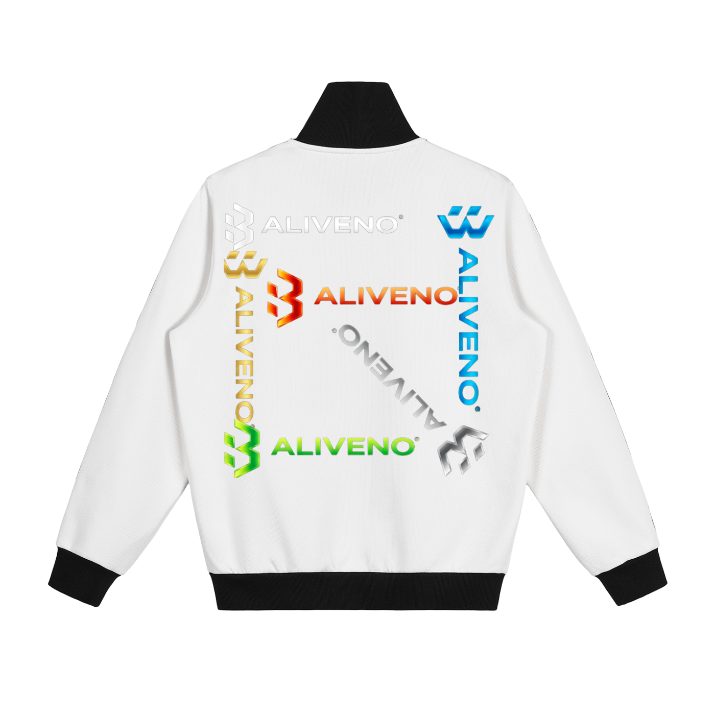 Baliveno Contrast Side Stripe Fleece Track Jacket