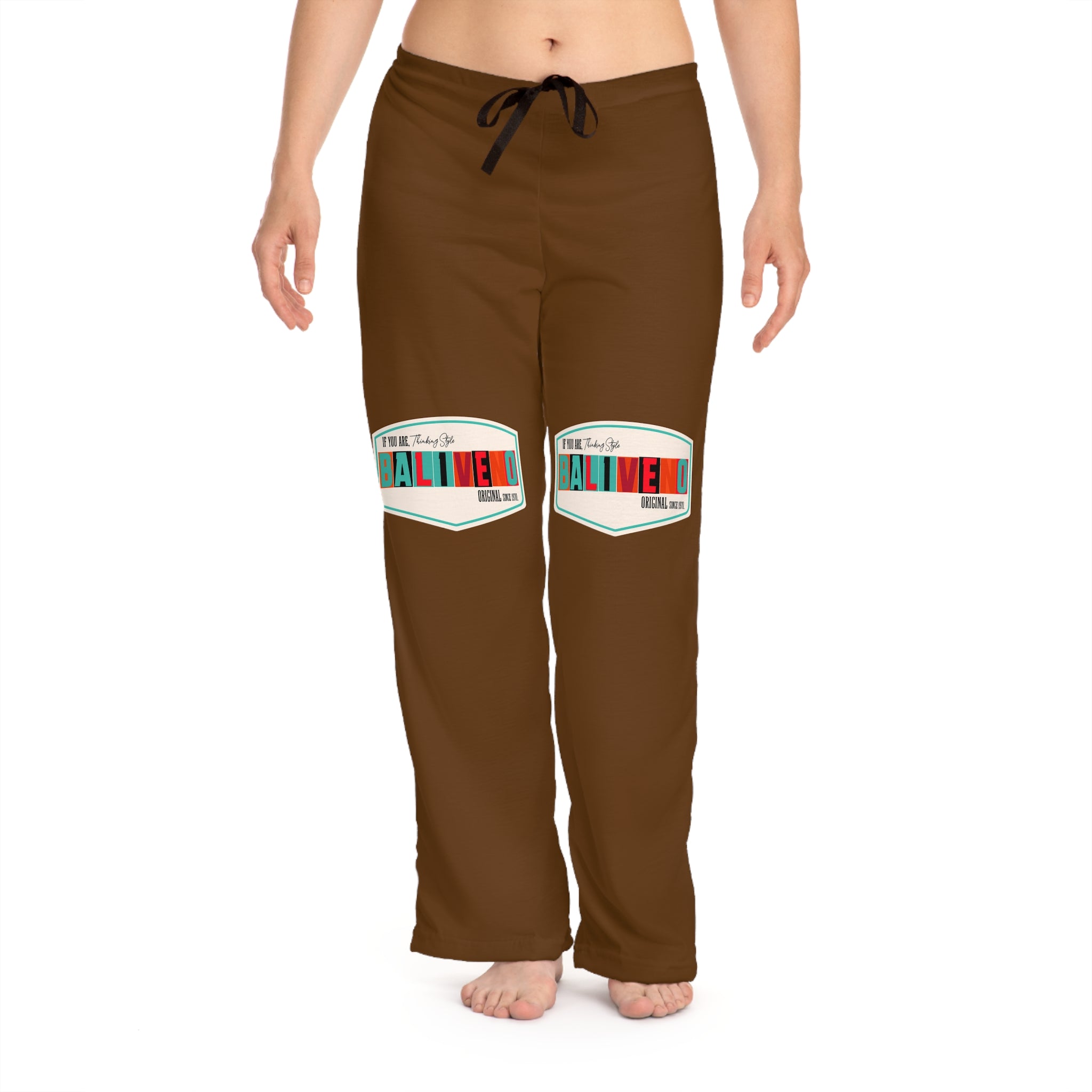 Retro Bali Vibes Pajama Pants — Women's Lounge Sleepwear - Image 2