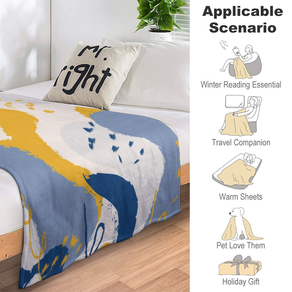 Super Soft Flannel Blanket Multiple Sizes - Image 5