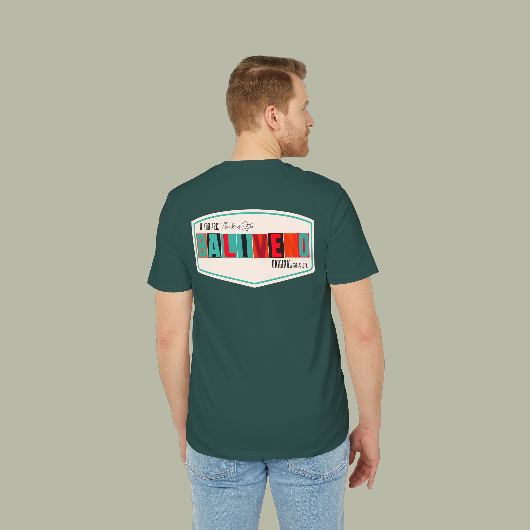 Not Human T-Shirt — 'BALIVENO' Graphic Crew Tee - Image 18