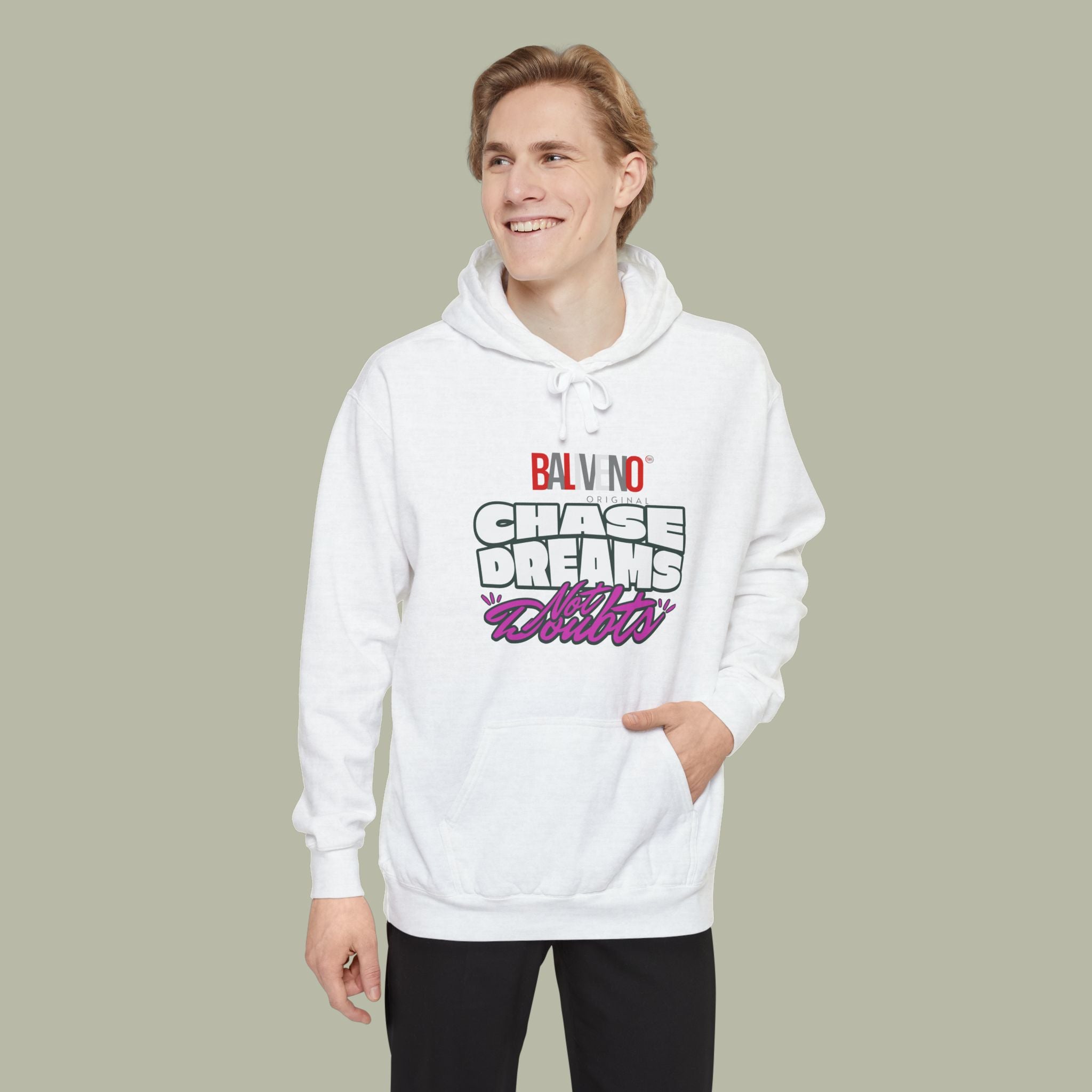 Hoodie — "Chase Dreams, Built" Motorcycle Graphic Pullover - Image 10