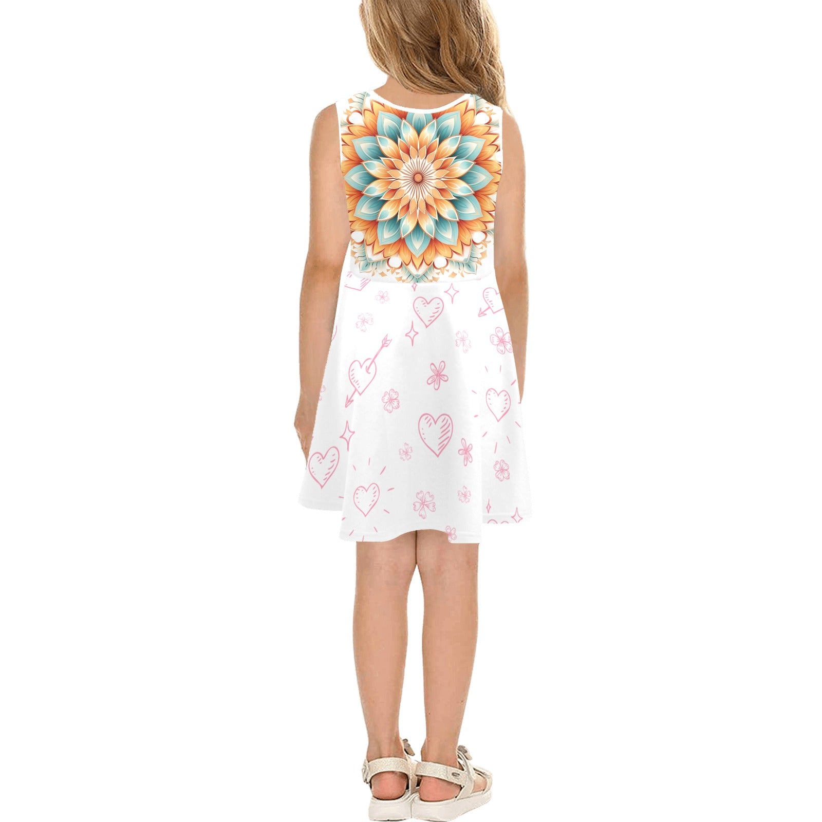 Girl's Sleeveless Sundress - Image 2