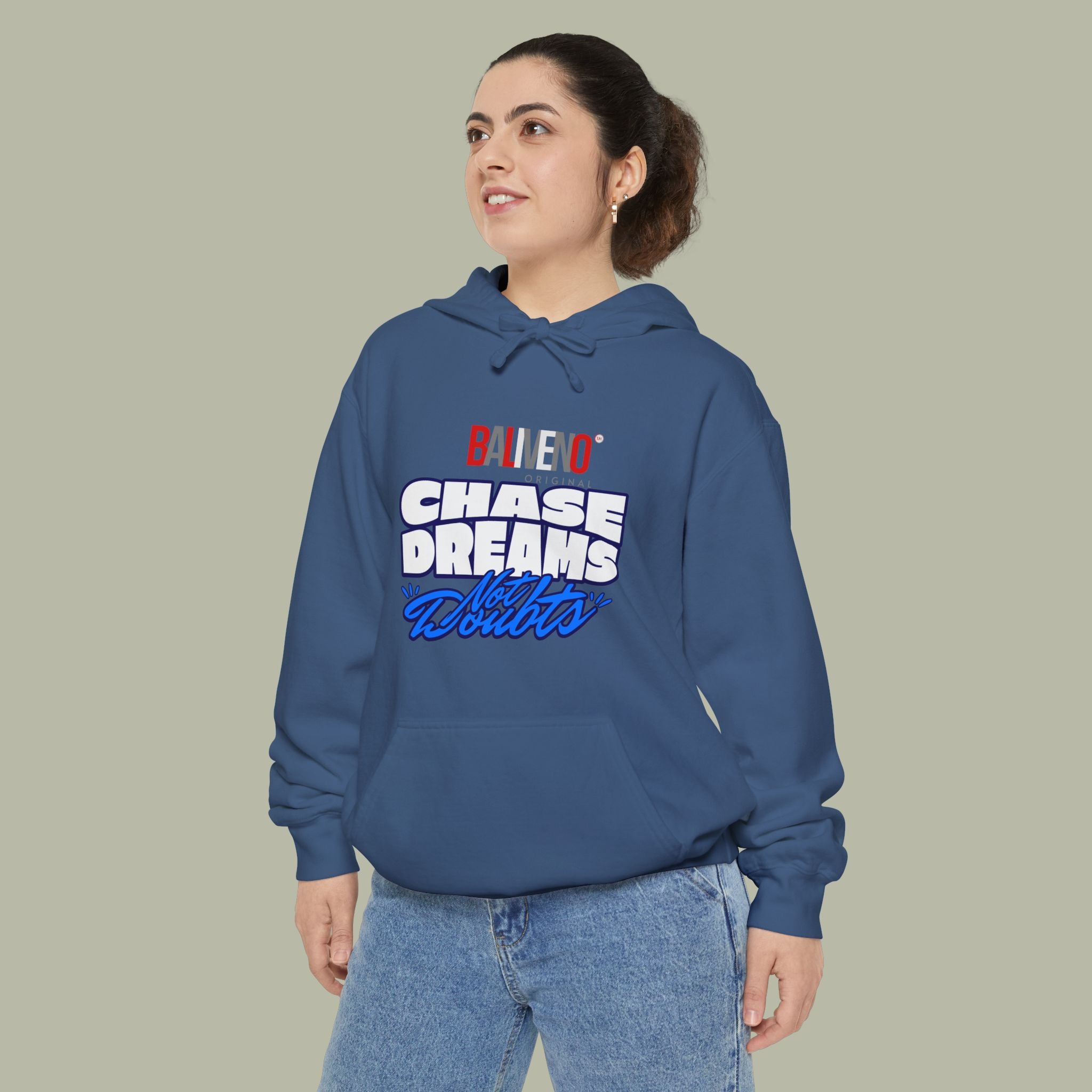 Cursed Fate Hoodie — "Chase Dreams" Graphic Hoodie with Medusa Back Art - Image 9
