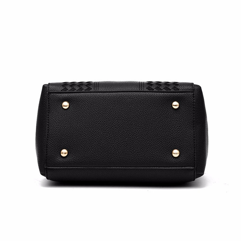 Embroidery Messenger Bags Women Leather Handbags Bags for Women Sac a Main Ladies hair ball Hand Bag - Image 15