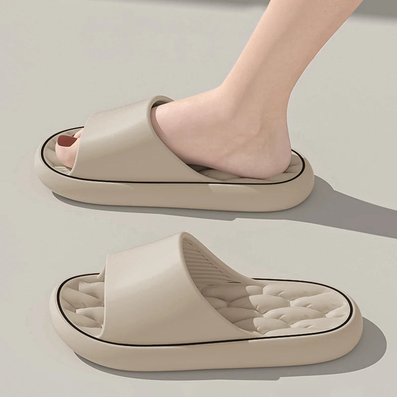 Slippers for men summer outdoor wear 2024 new indoor home bathroom non-slip wear-resistant beach sandals for women - Image 4