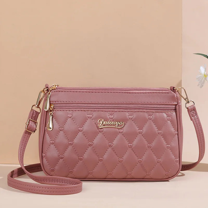 Embroidery Messenger Bags Women Leather Handbags Bags for Women Sac a Main Ladies hair ball Hand Bag - Image 40