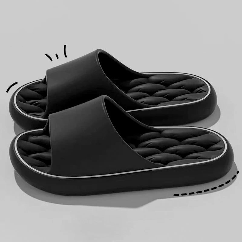 Slippers for men summer outdoor wear 2024 new indoor home bathroom non-slip wear-resistant beach sandals for women - Image 9