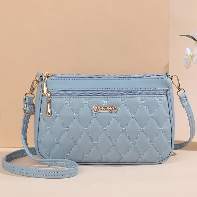 Embroidery Messenger Bags Women Leather Handbags Bags for Women Sac a Main Ladies hair ball Hand Bag - Image 34
