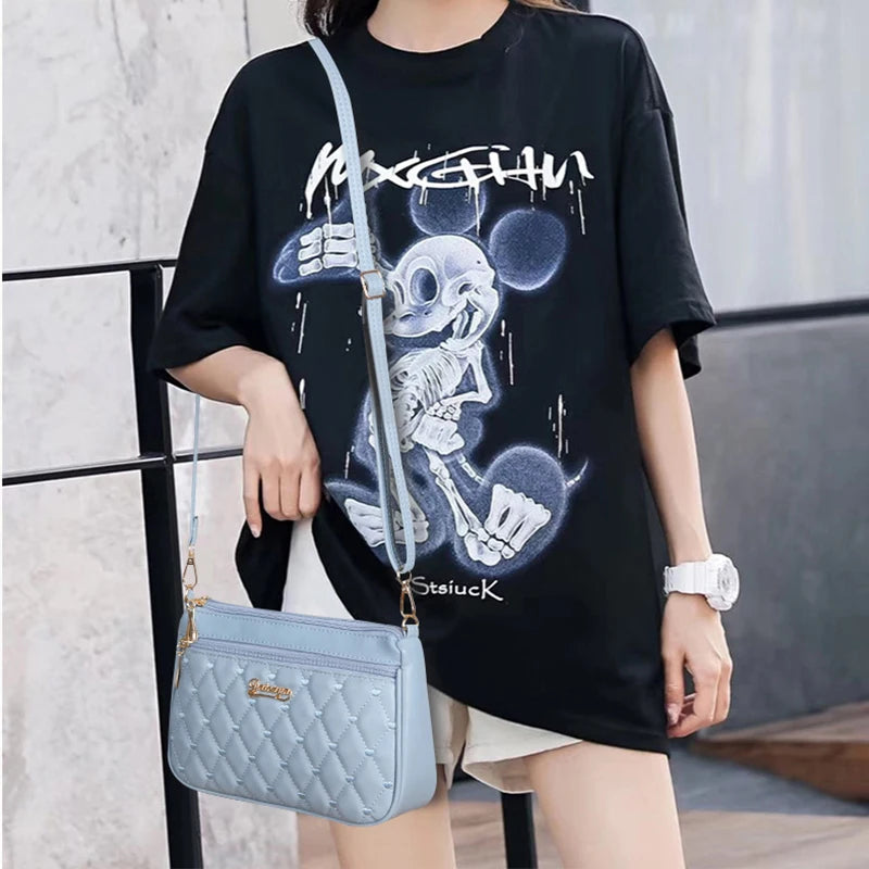 Embroidery Messenger Bags Women Leather Handbags Bags for Women Sac a Main Ladies hair ball Hand Bag - Image 27