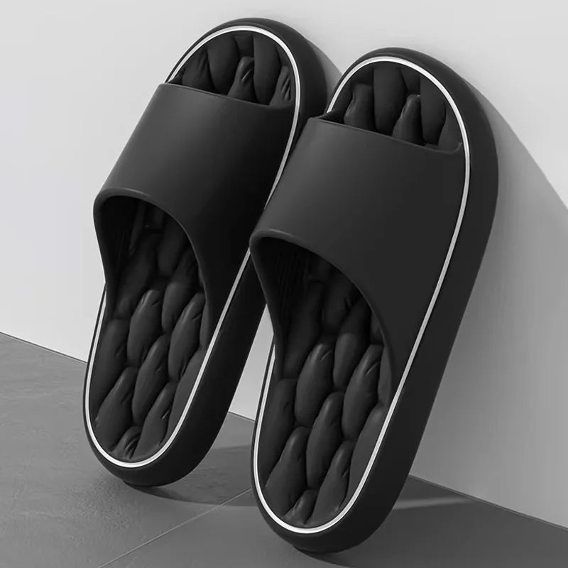 Slippers for men summer outdoor wear 2024 new indoor home bathroom non-slip wear-resistant beach sandals for women - Image 3