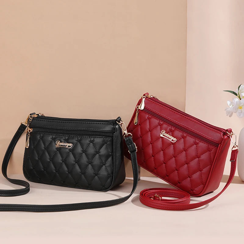 Embroidery Messenger Bags Women Leather Handbags Bags for Women Sac a Main Ladies hair ball Hand Bag - Image 30