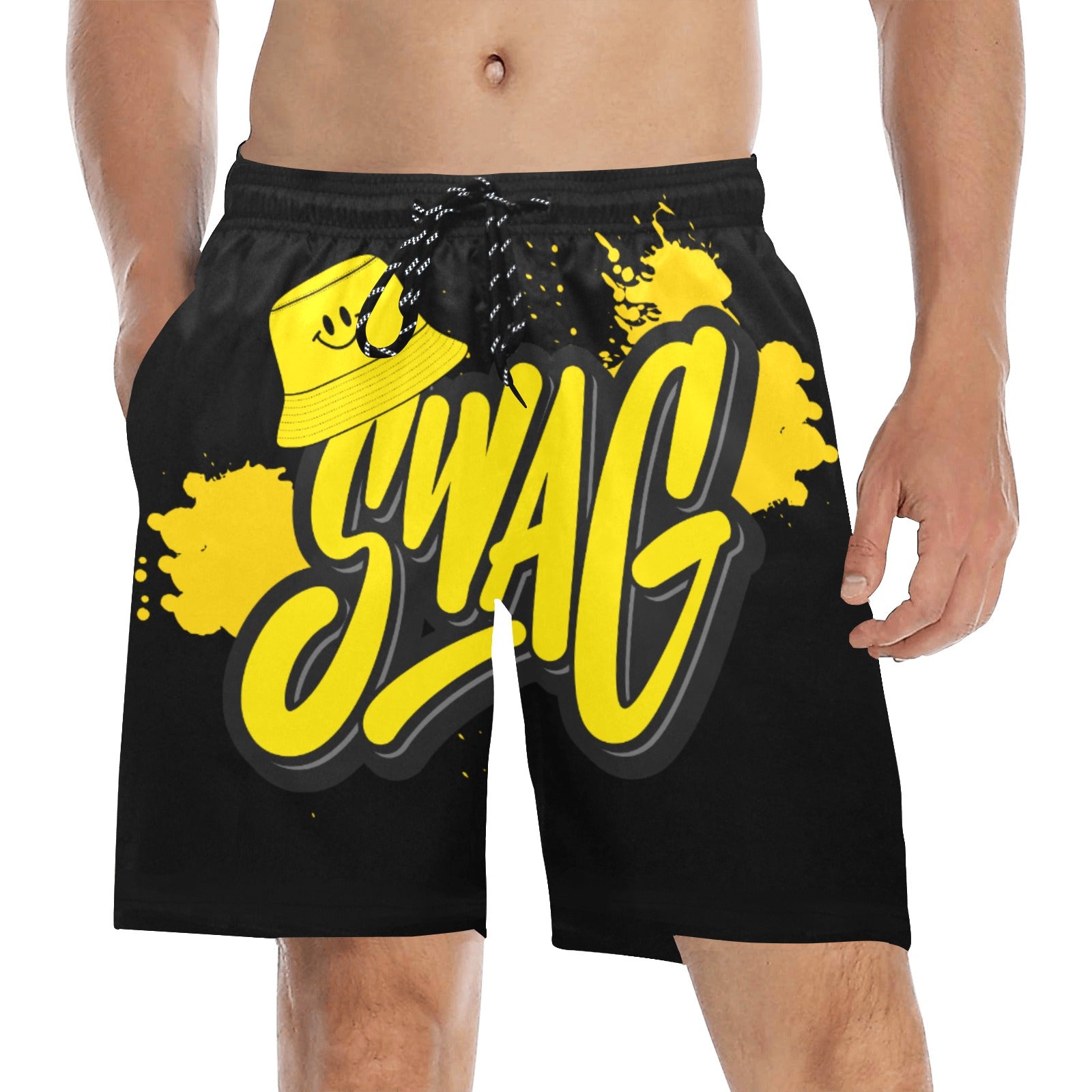 Swag Men's Mid-Length Beach Shorts