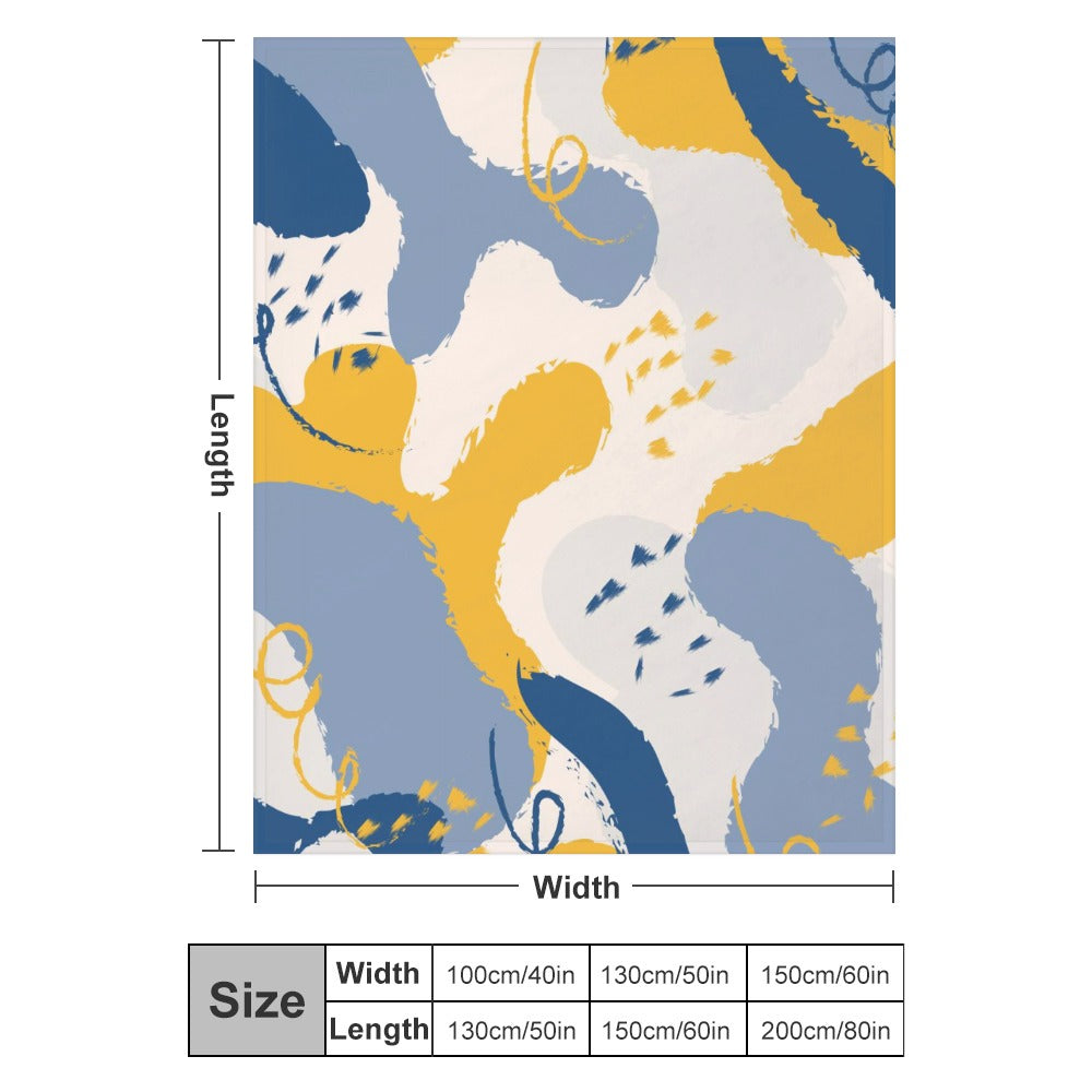Super Soft Flannel Blanket Multiple Sizes