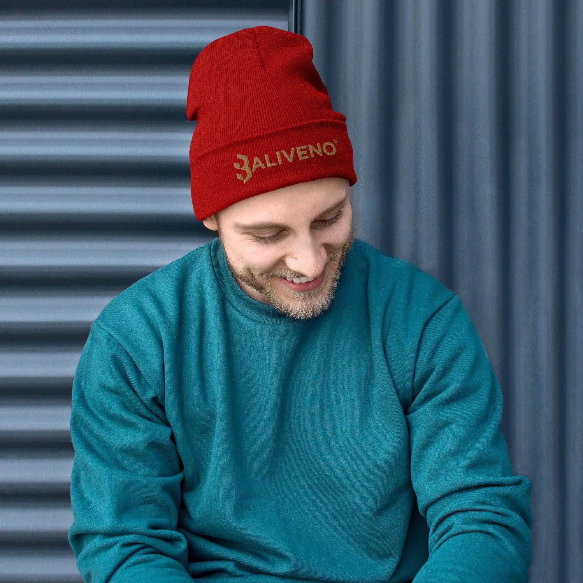 Baliveno EmbroideredBaliveno Embroidered BeanieStay warm and stylish all winter in the Baliveno Cotton Blend Embroidered Knit Beanie. This soft stretchy hat features an eye-catching embroidered design and form-fi[Bal]