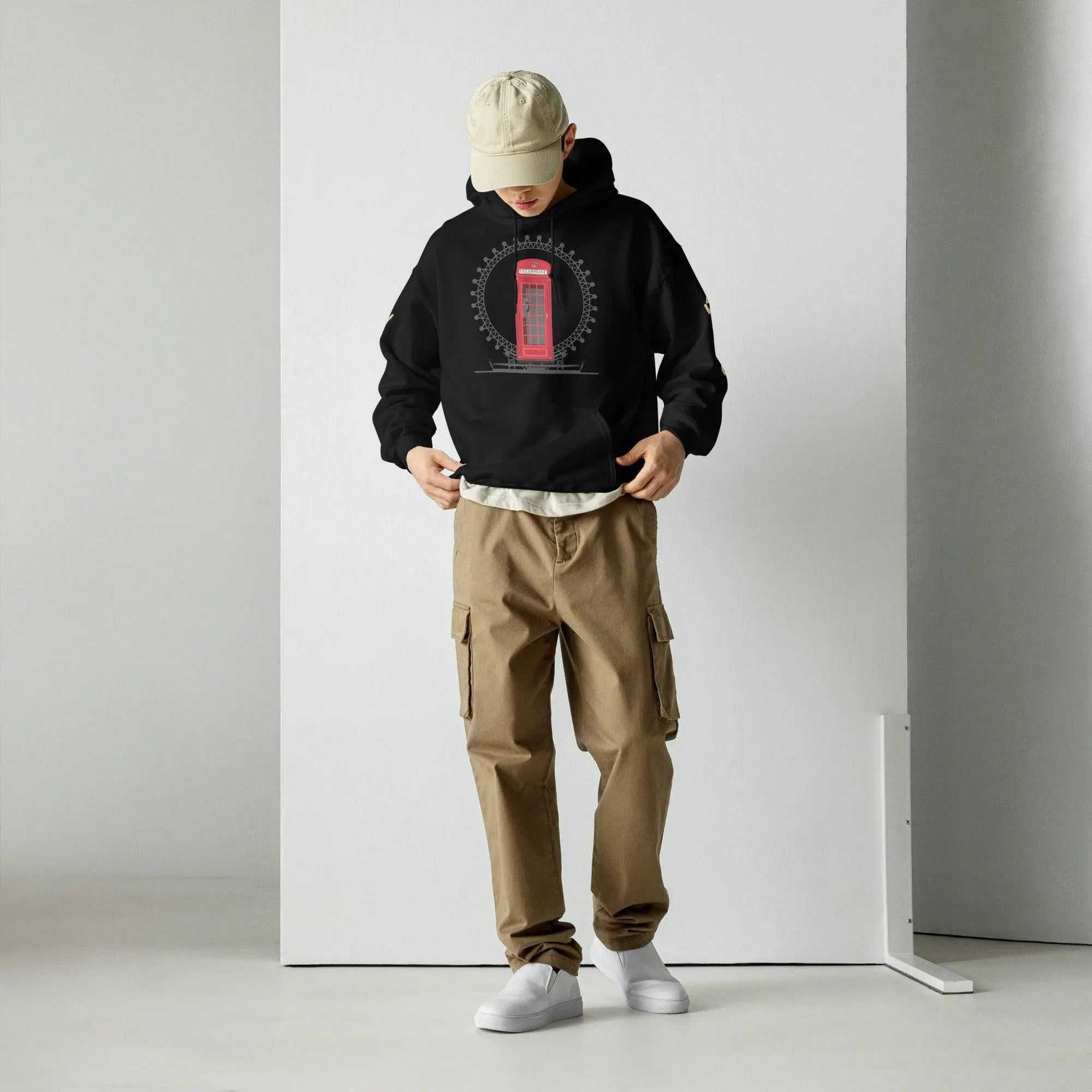 Baliveno London HoodieBaliveno London Hoodie CityMake a bold streetwear statement in the stylish Baliveno London Graphic Printed Lightweight Pullover Hoodie Sweatshirt. This casual pullover features an eye-catching[Bal]