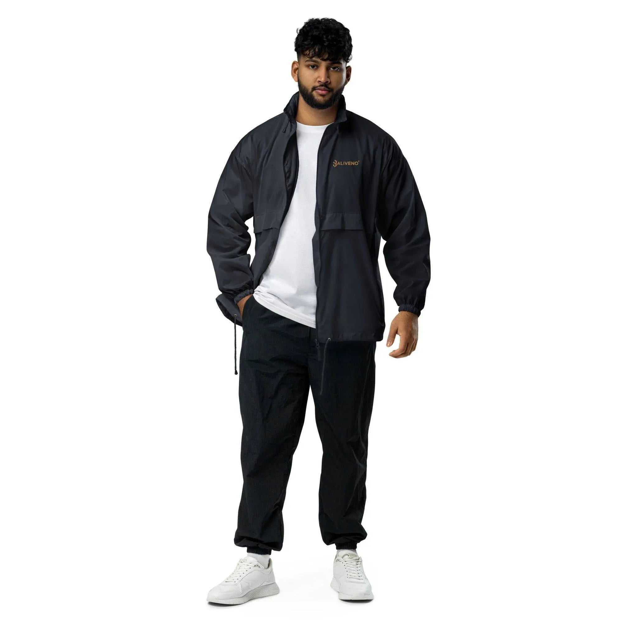 Baliveno windbreakerBaliveno windbreakerGear up for any adventure with the Baliveno Windbreaker – your go-to choice for outdoor excursions, errands, and beyond.
Crafted with durability and functionality in[Bal]