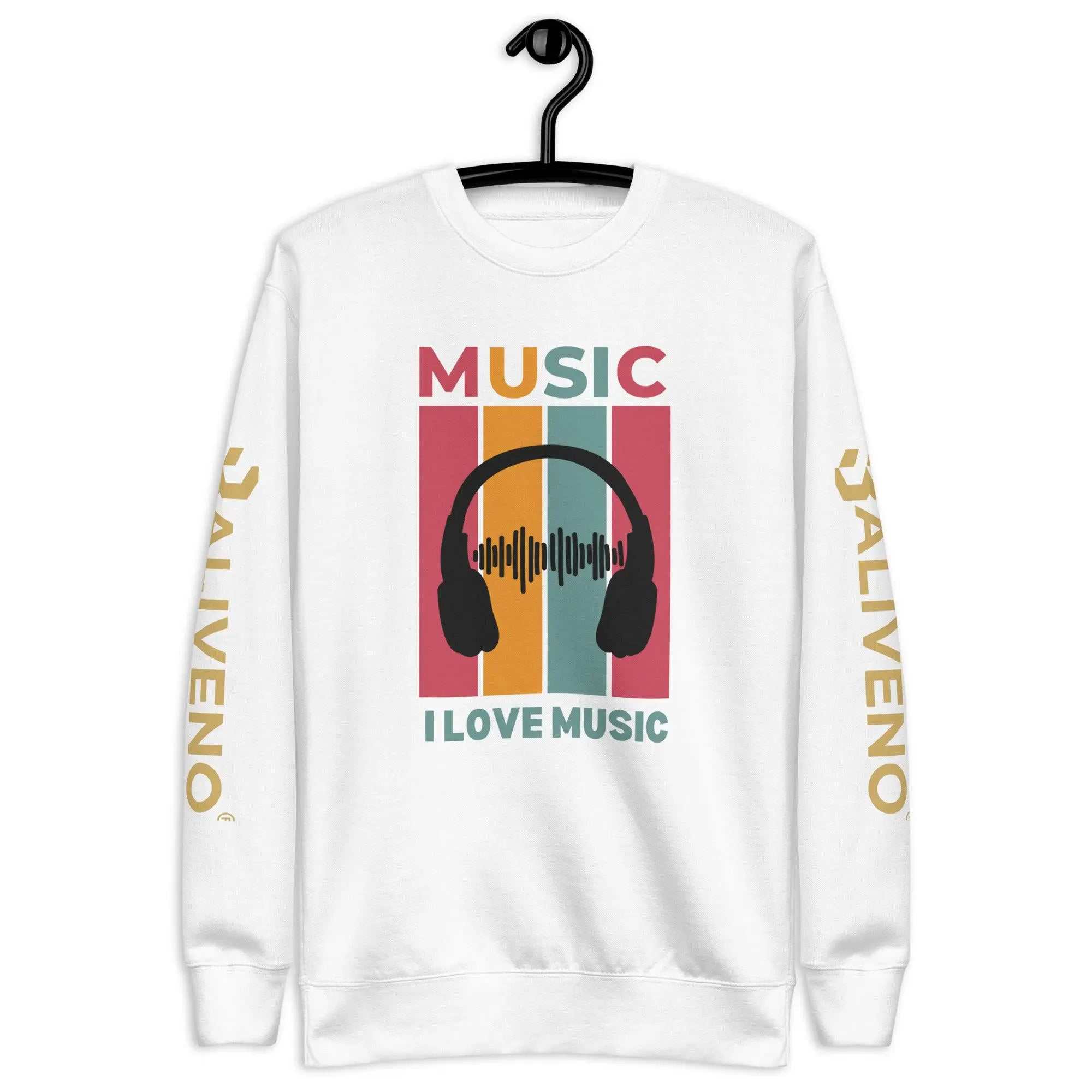 I Love MusicI Love Music SweatshirtEmbrace your passion for music in style with our I Love Music Sweatshirt, a timeless wardrobe staple that's perfect for music enthusiasts everywhere. Featuring a cla[Bal]