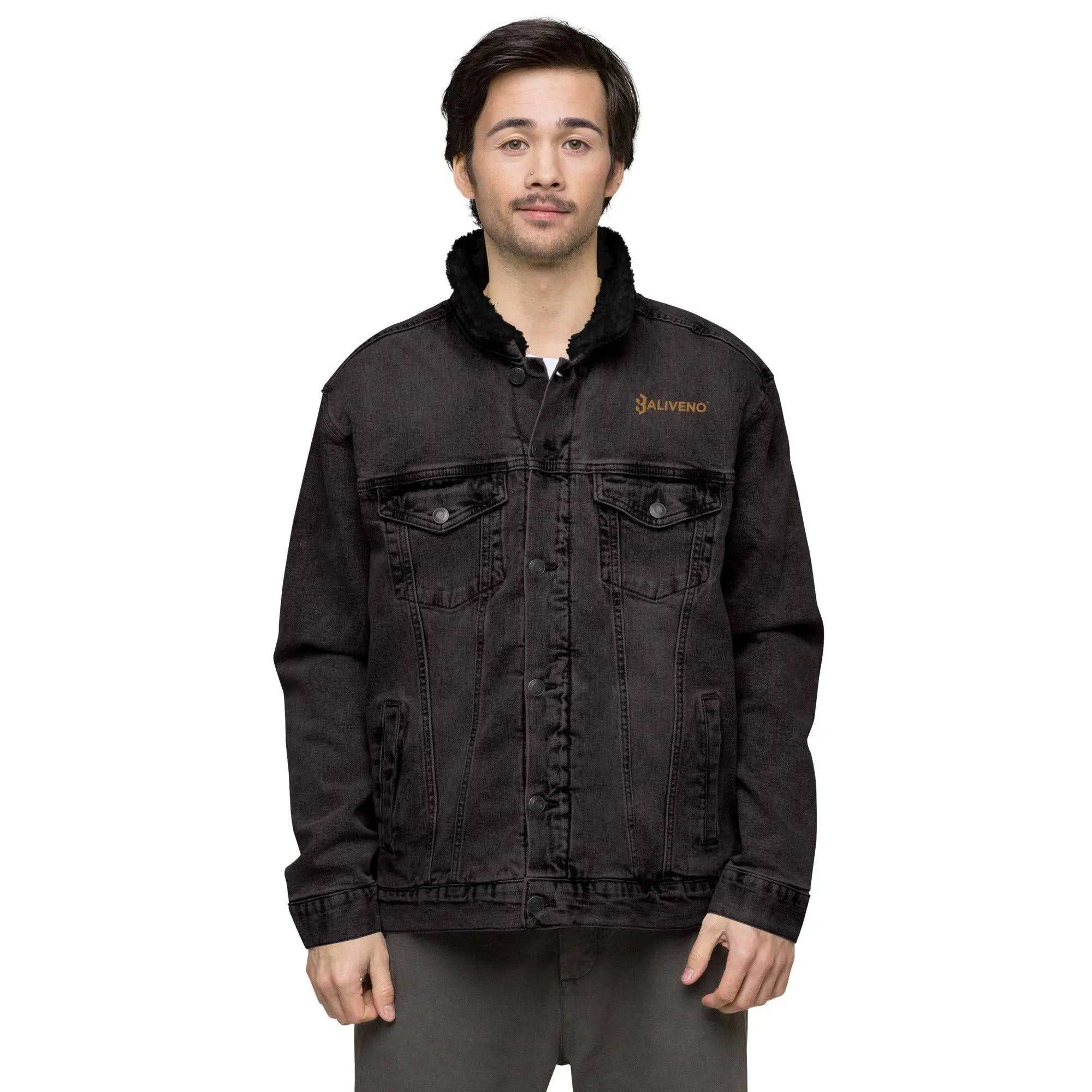 Baliveno denimBaliveno denim sherpa jacketStay cozy and sustainable in classic style with the Baliveno Sherpa Lined Denim Trucker Jacket. This heritage-inspired jean jacket features a soft recycled polyester[Bal]