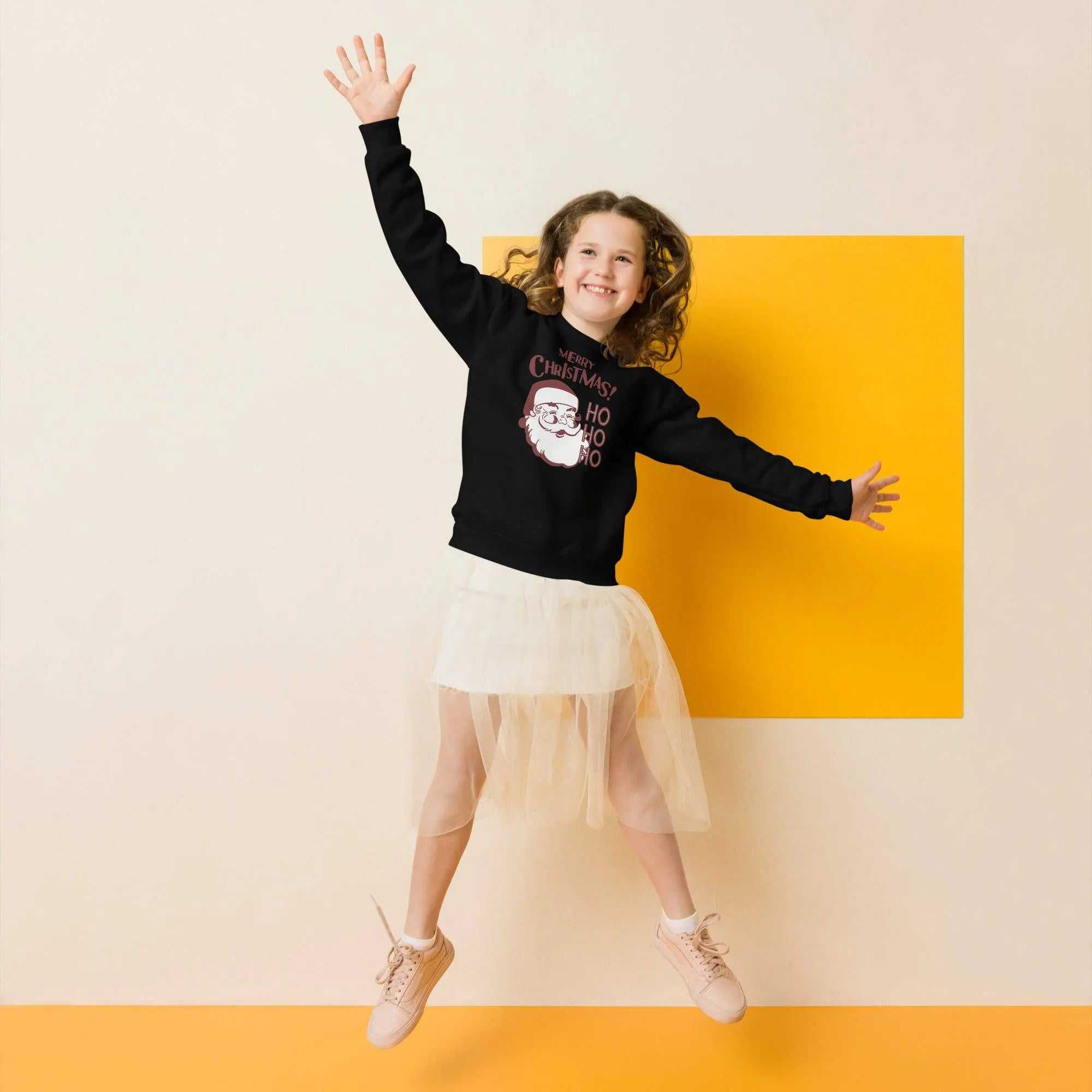 Ho Ho Ho YouthHo Ho Ho Youth crewneck sweatshirtSpread the festive cheer with our Ho Ho Ho Youth Crewneck Sweatshirt, designed to keep the little ones warm and cozy during the holiday season and beyond. Crafted fr[Bal]
