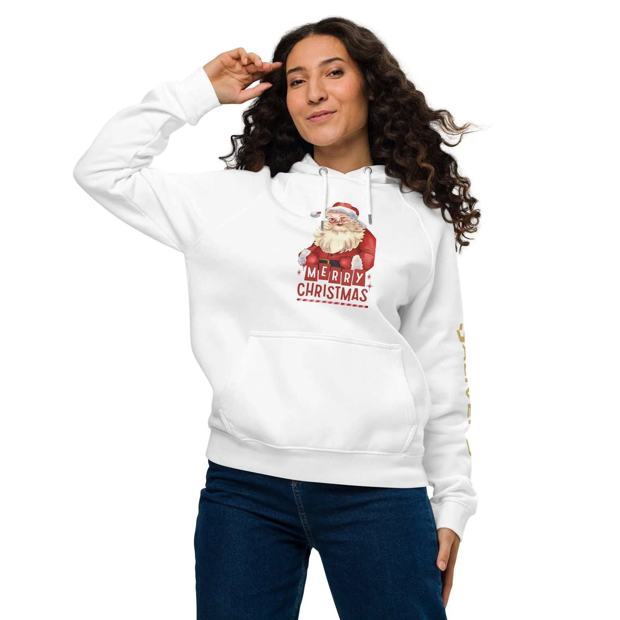 Merry Christmas raglanMerry Christmas raglan hoodieEmbrace the festive spirit with our Merry Christmas Raglan Hoodie, where style meets comfort effortlessly. This super-soft unisex eco raglan hoodie is the perfect ad[Bal]