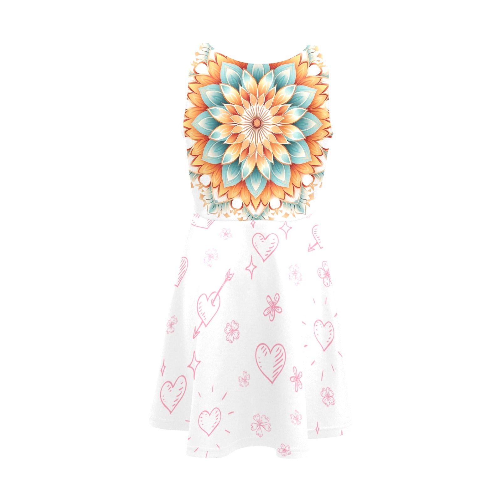 Girl's Sleeveless Sundress - Image 4