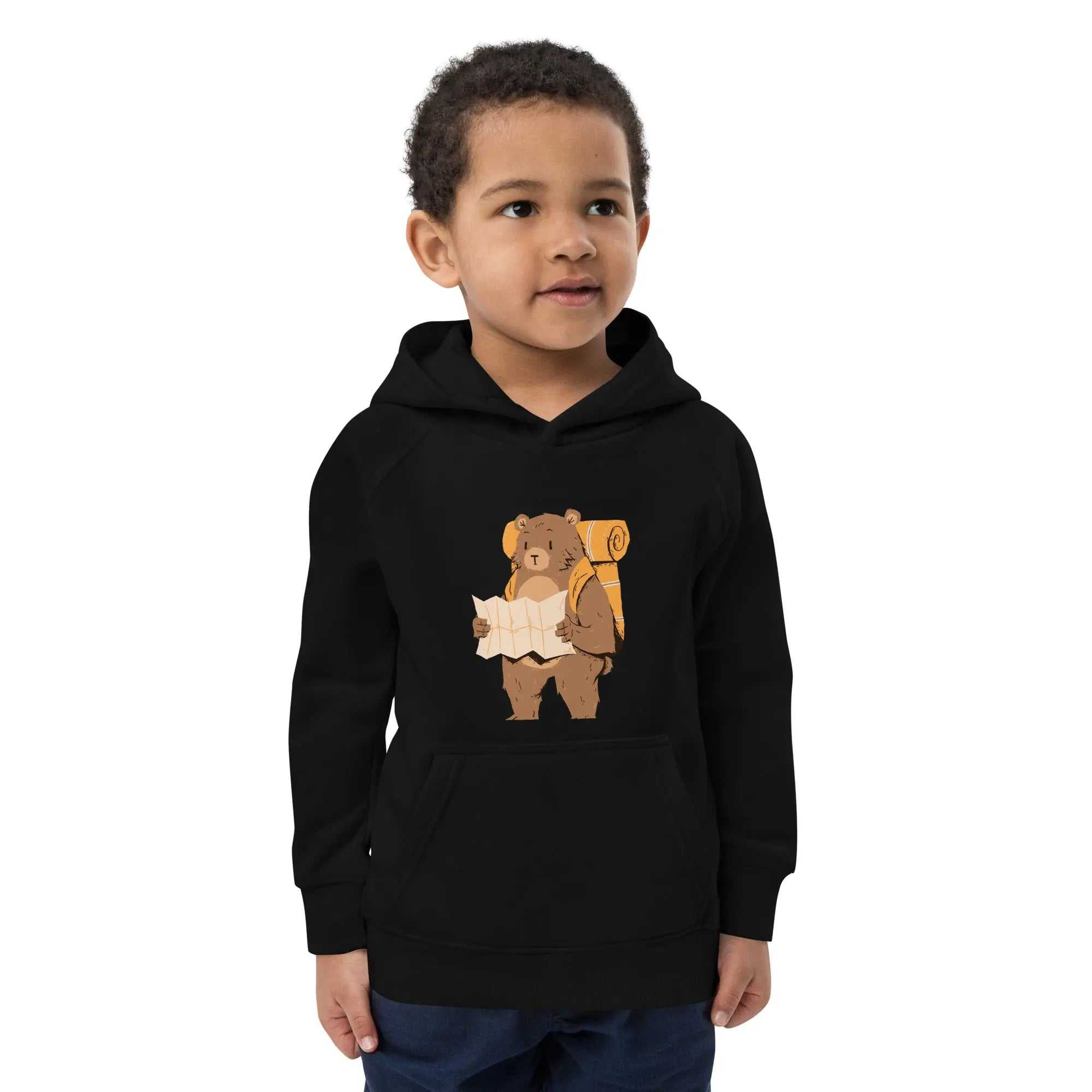 Where Am I HoodieWhere Am I HoodieLooking for a comfy hoodie for your little one? This premium quality kids eco hoodie has a front pouch pocket, ribbed cuffs, and a lined hood for additional warmth. [Bal]