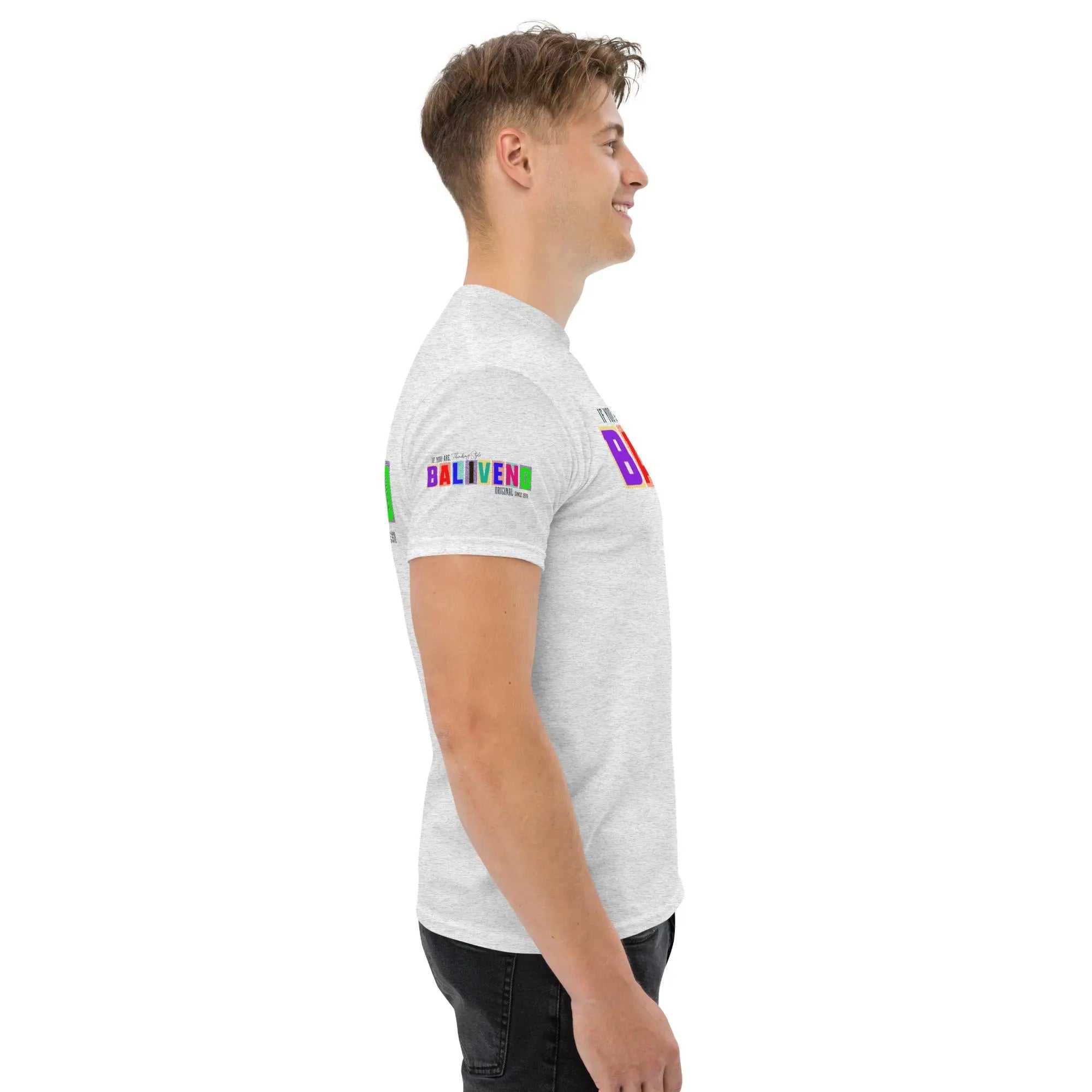 Men's classic teeMen's classic teeElevate your casual wardrobe with our Men's Classic Tee, crafted for a structured yet stylish look. Made from 100% cotton, this tee ensures comfort and breathability[Bal]